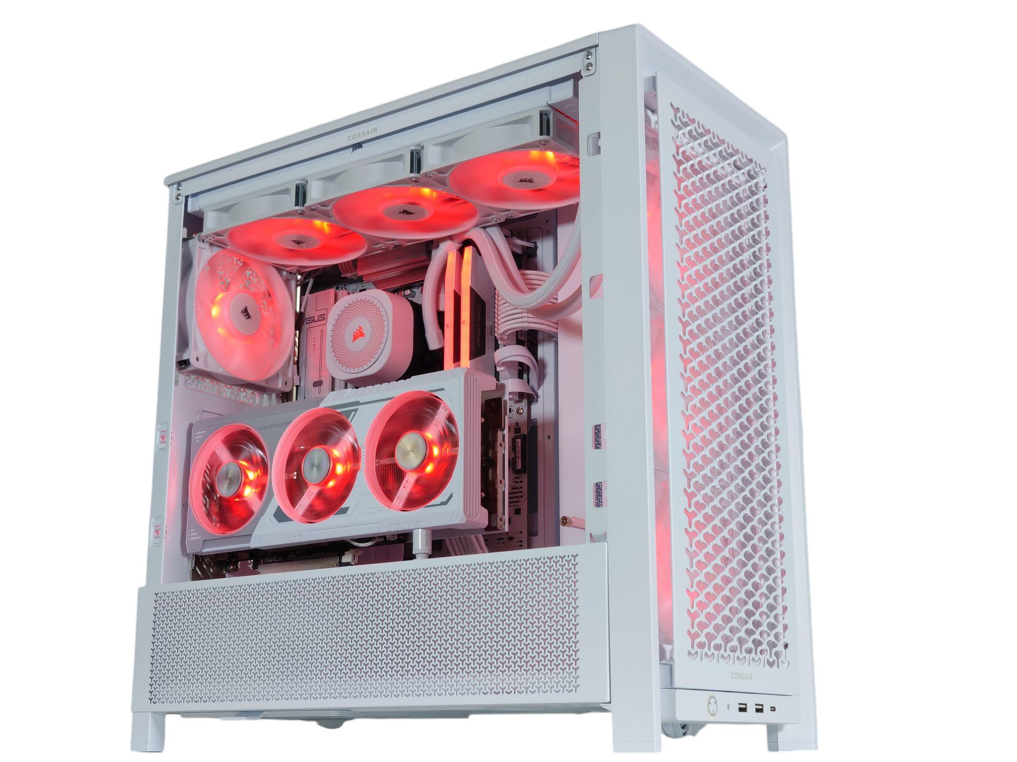 🤍🐻‍❄️All Corsair || All AMD Gaming PC!🥇AMD RX 9070 XT 16GB🥇AMD Ryzen 7 9800X3D 8 core🥇32GB DDR5
