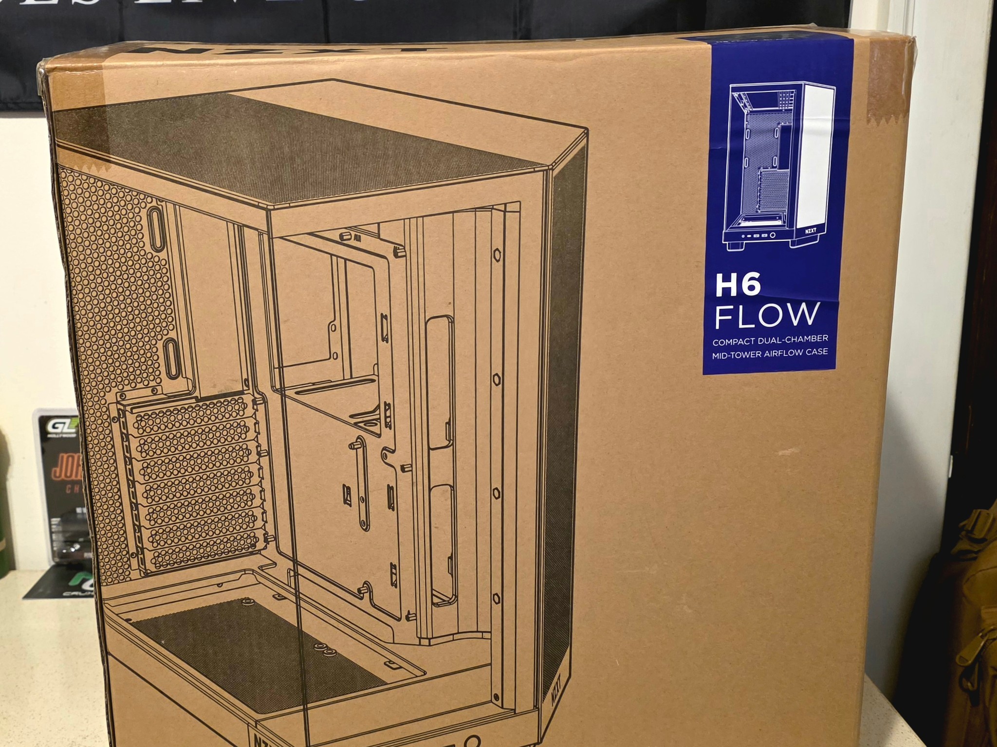 NZXT H6 Flow - Black - New
