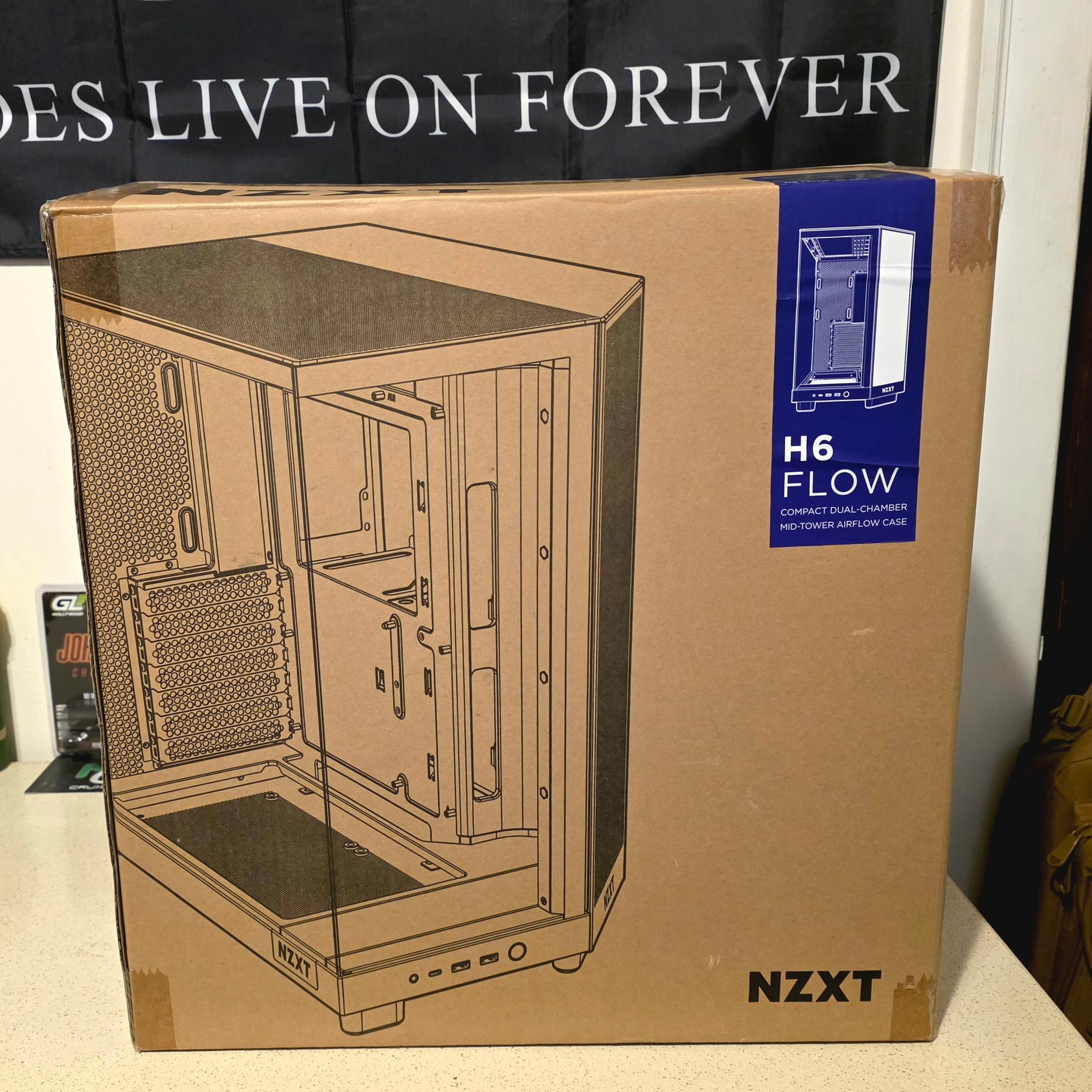 NZXT H6 Flow - Black - New