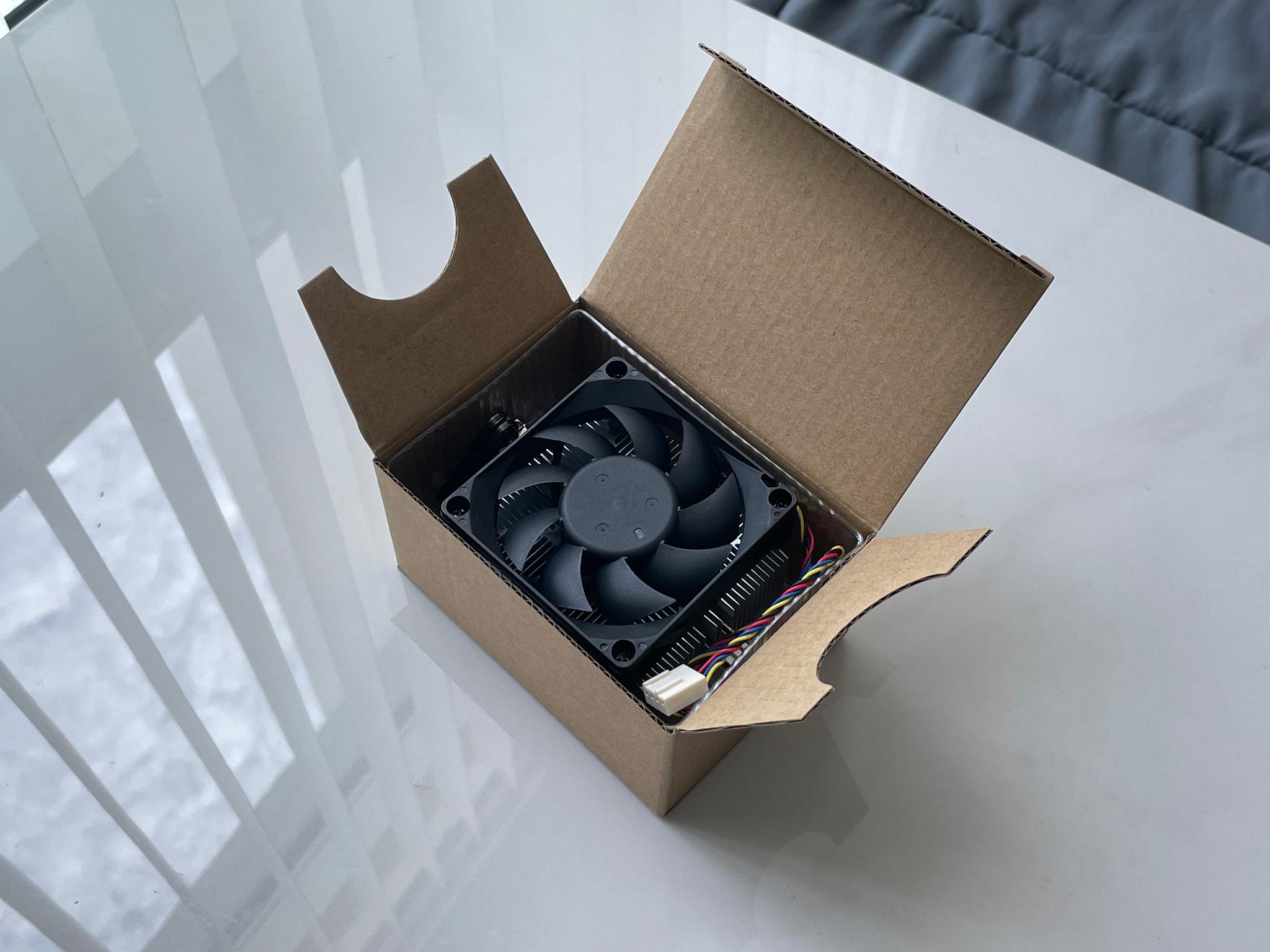 AMD ASRock DeskMini X300 Low Profile AM4/AM5 4-Pin Stock Cooler