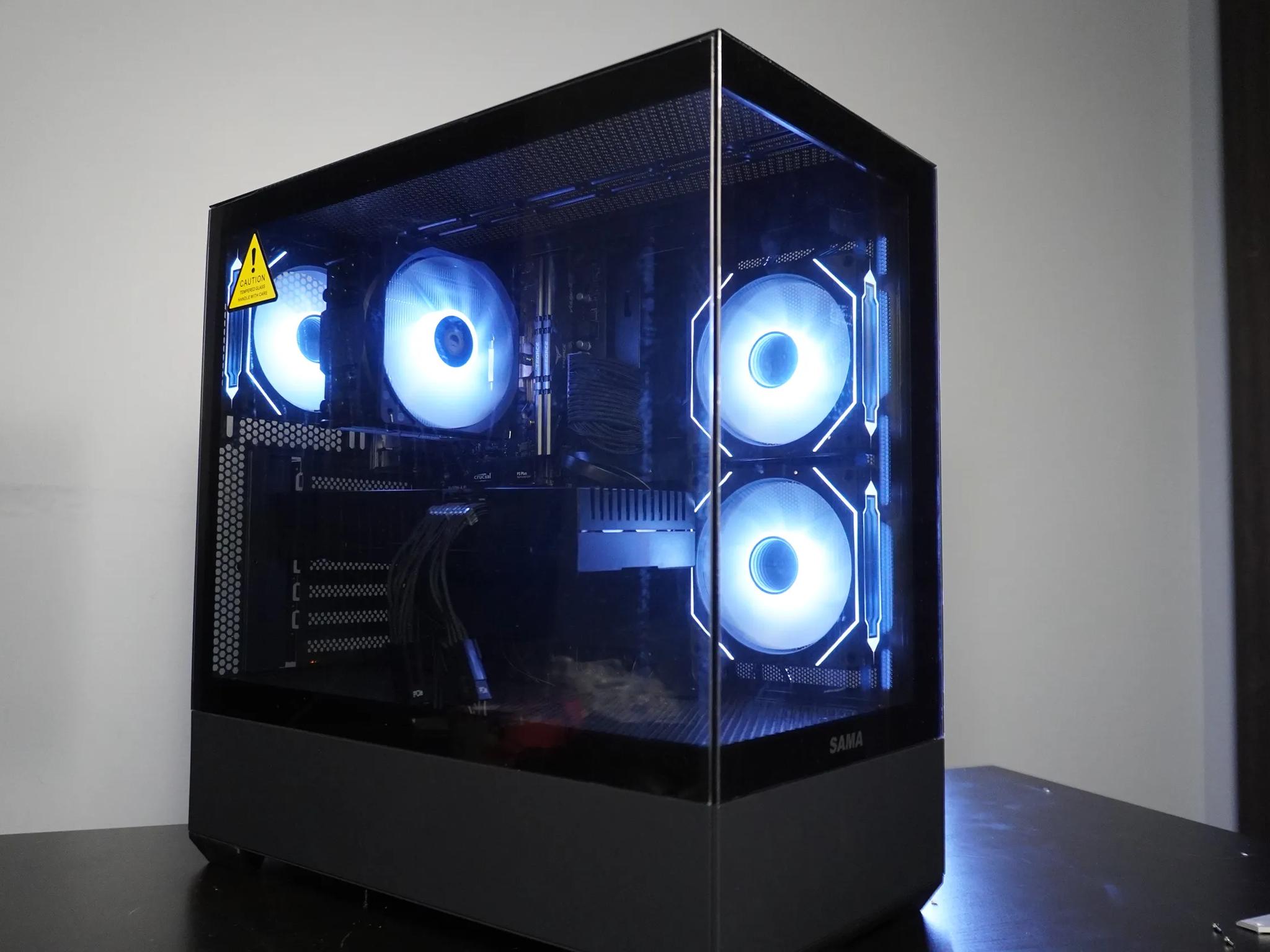🖤Stealth🖤 1440p/1080p Value for 💲 PC |  🧡RX 5700XT 🧡Ryzen 5 5600 | 16GB RAM 💪| 1TB NVME 🔥