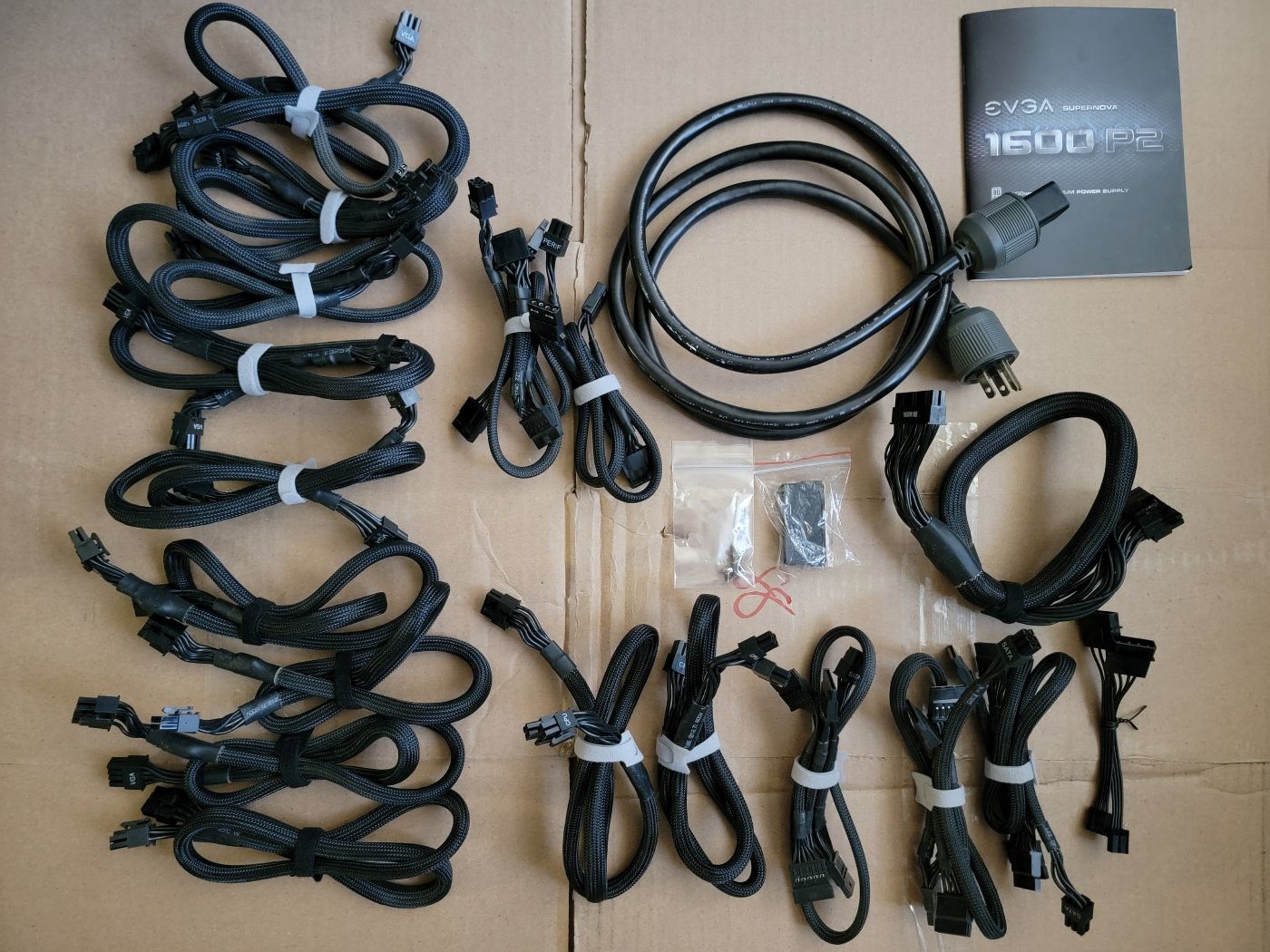 EVGA SuperNOVA 1600 P2 80+ PLATINUM 1600 Watt Power Supply - Used