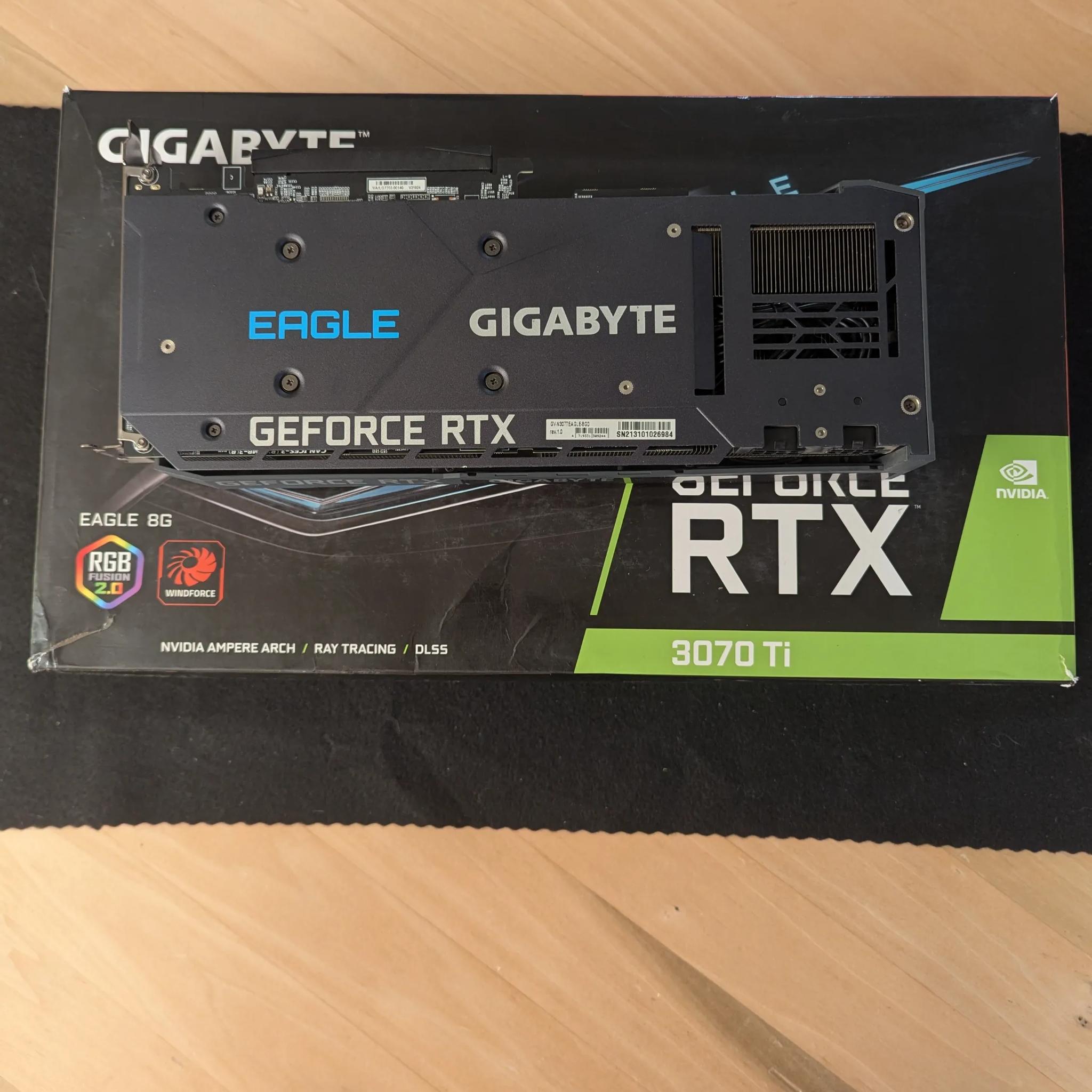 🦅 3070 Ti Gigabyte RTX Eagle – Solid 1440p Gaming with DLSS & RT | Clean & Tested 🔹