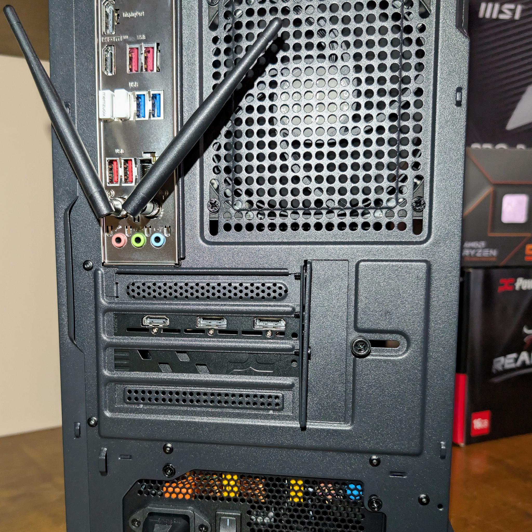 Next-Gen Wood Inspired Gaming PC | Ryzen 5 7600X | 32GB DDR5 6000 | RX 9060 XT 16GB | 1440p Ultra