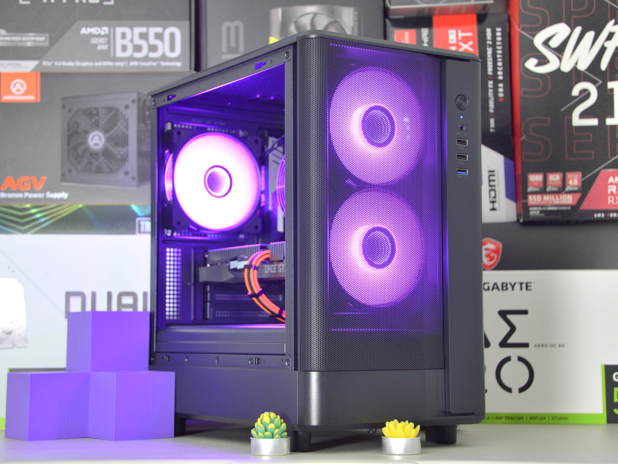 🍊⚫ | GTX 1660 Ti 6GB | INTEL i5-8600K | 16GB DDR4 RAM | 512GB SATA SSD | Citrus Noir |