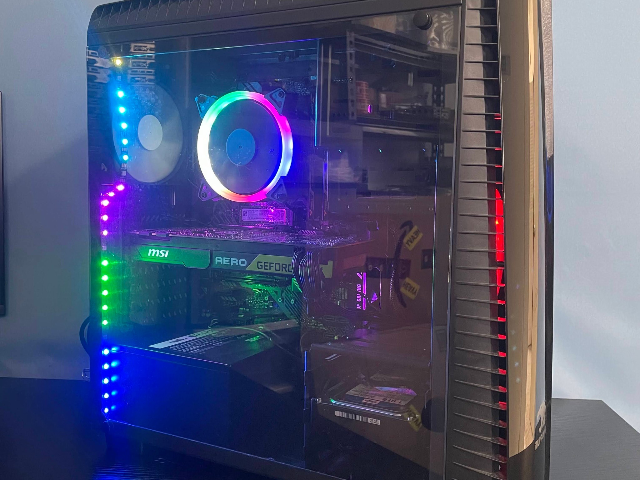 Ryzen 5 GTX1080Ti Strong Gaming PC | GTX 1080Ti / 16GB / 1.2TB Win 11 Pro + Wi-Fi