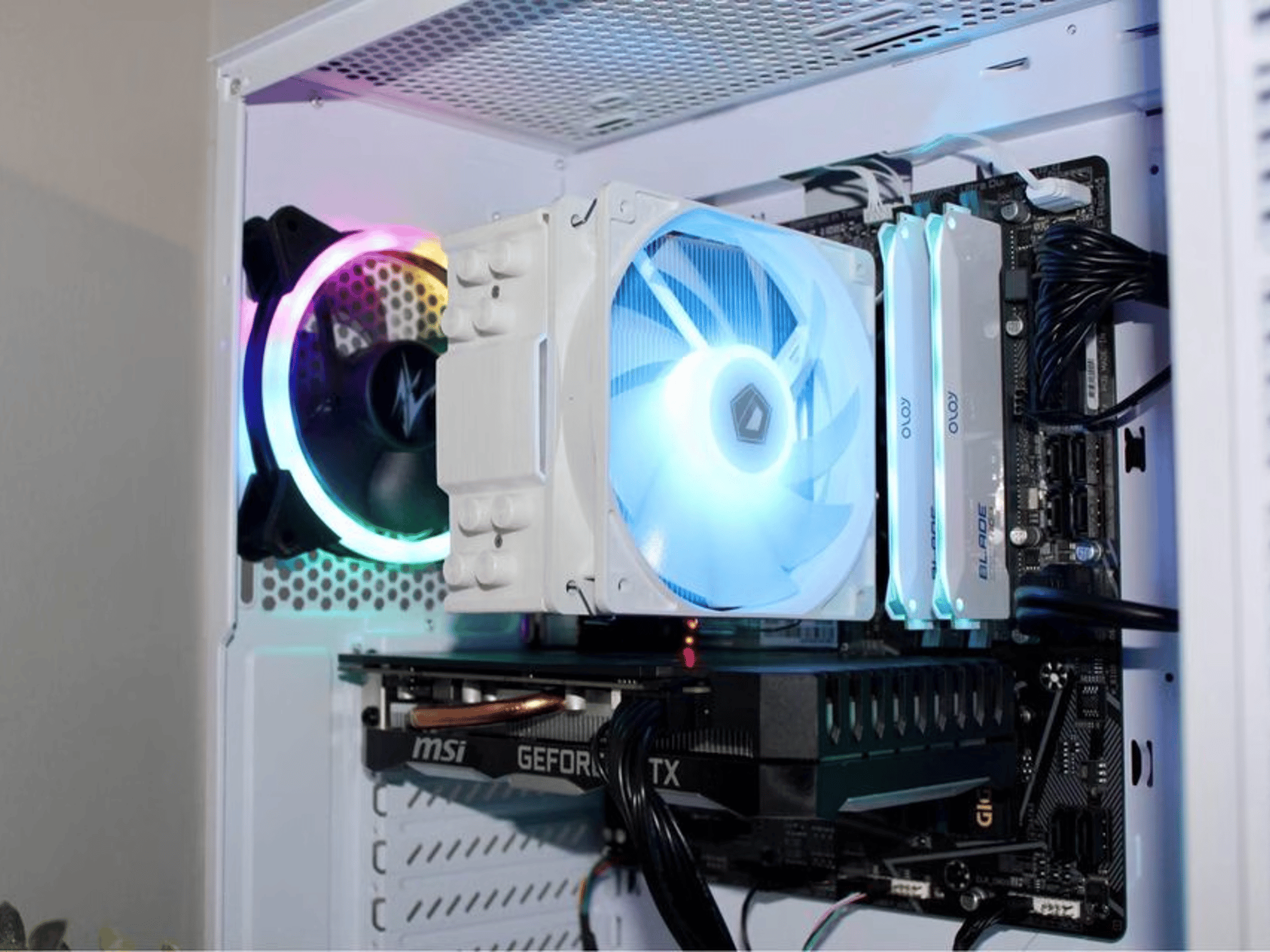 White Budget PC | Intel 10100F | GTX 1660TI 