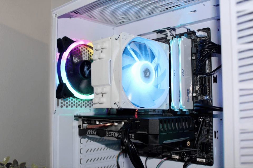 White Budget PC | Intel 10100F | GTX 1660TI 