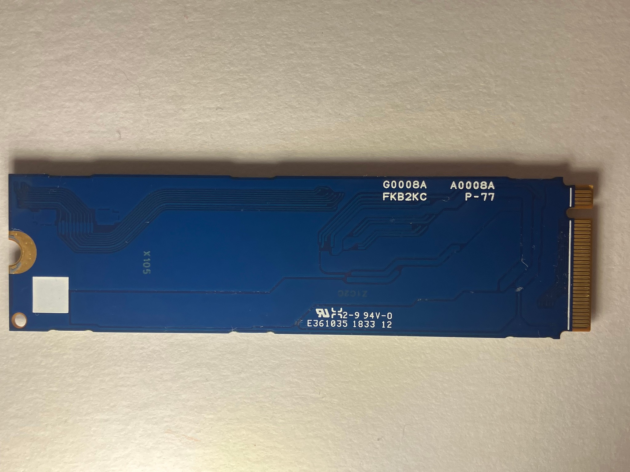 Toshiba KXG60Z 512GB SSD Gen3x4 | 512MB DRAM | 86% Drive Health | Solid State Drive | NVME M.2 2280