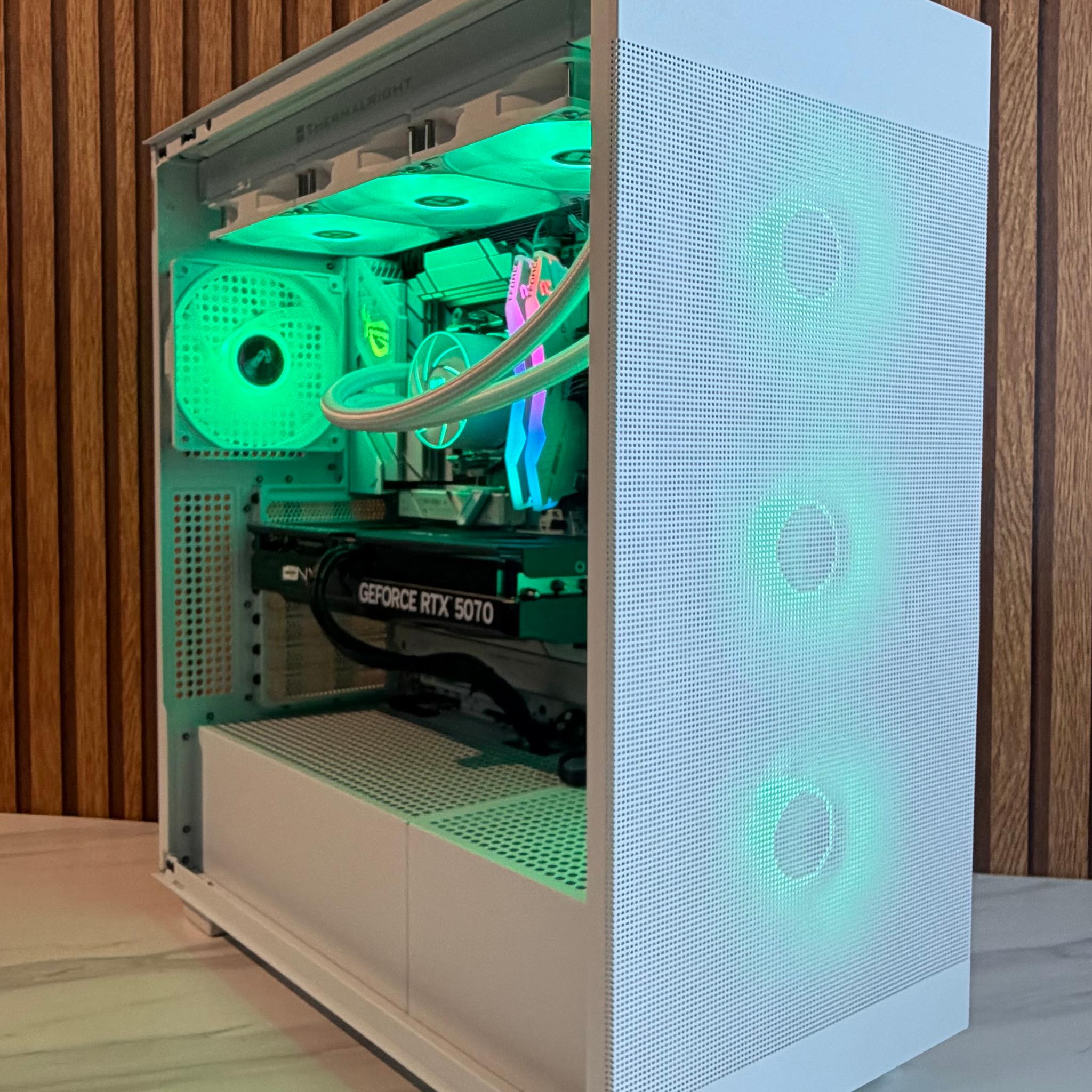 RTX 5070 | RYZEN 5 7600x | 16GB DDR5 | 750W PSU | 1TB NVME | 360MM AIO