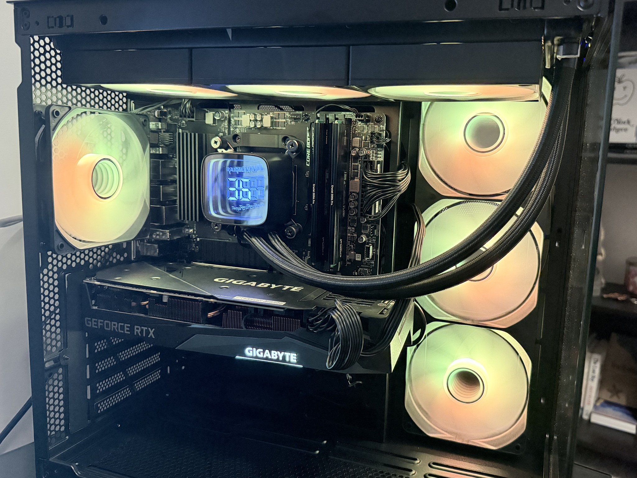 Custom Gaming PC GIGABYTE RTX 3060 Ti Ryzen 5 5500 32GB 1TB NVMe WiFi Win11 Pro