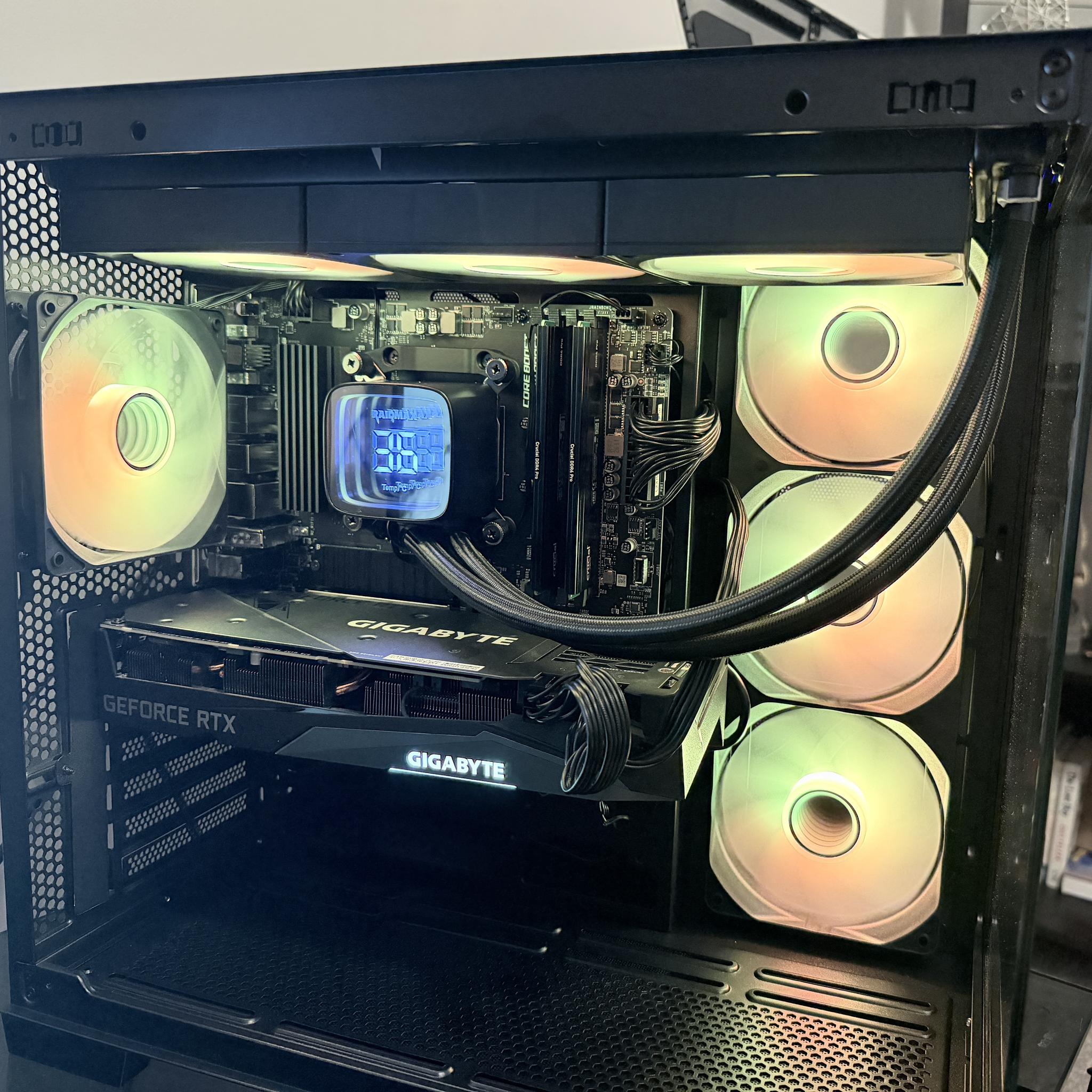 Custom Gaming PC GIGABYTE RTX 3060 Ti Ryzen 5 5500 32GB 1TB NVMe WiFi Win11 Pro