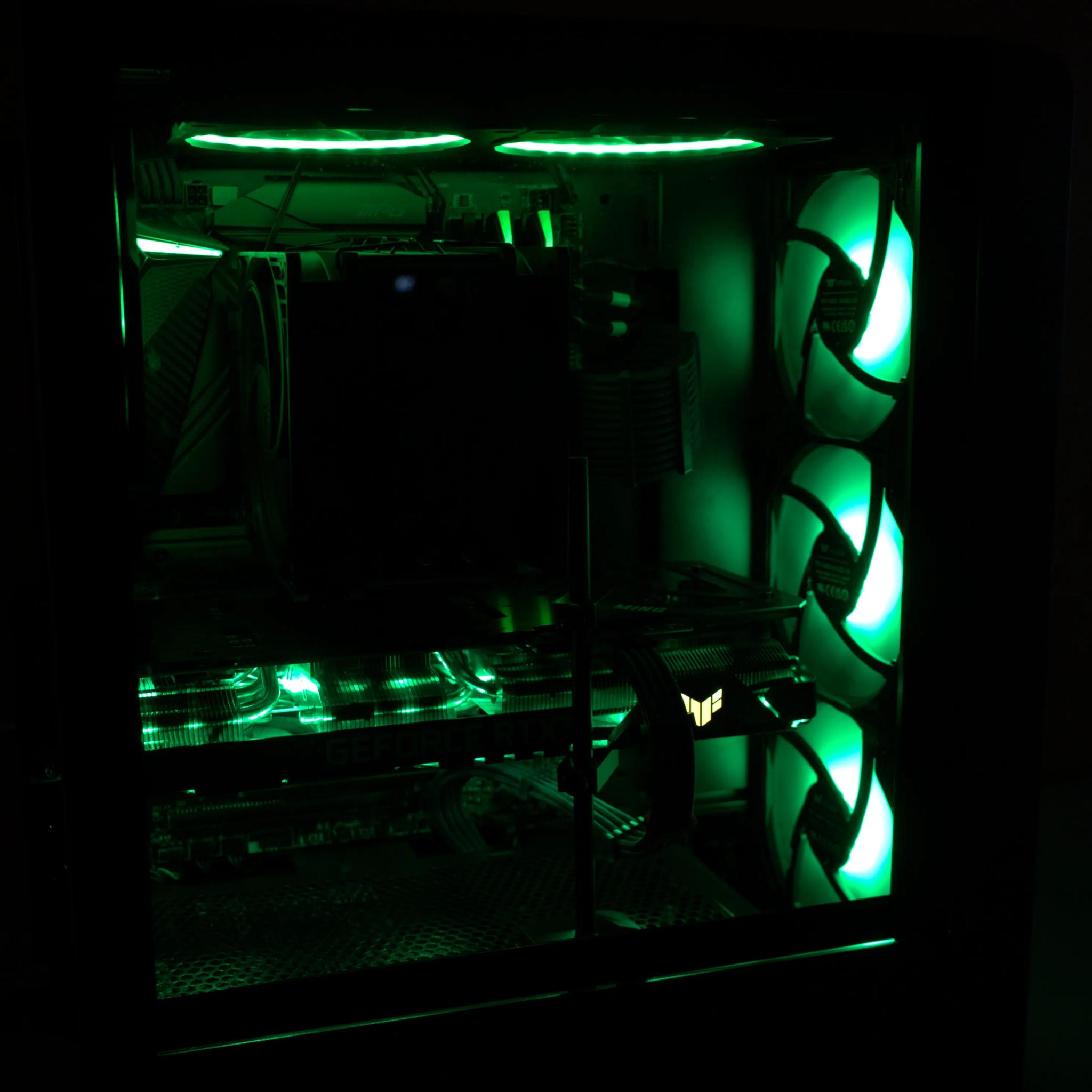 i7-10700KF (De-lidded), RTX3060 12GB, 2x16GB DDR4, 2x512GB NVMe PC