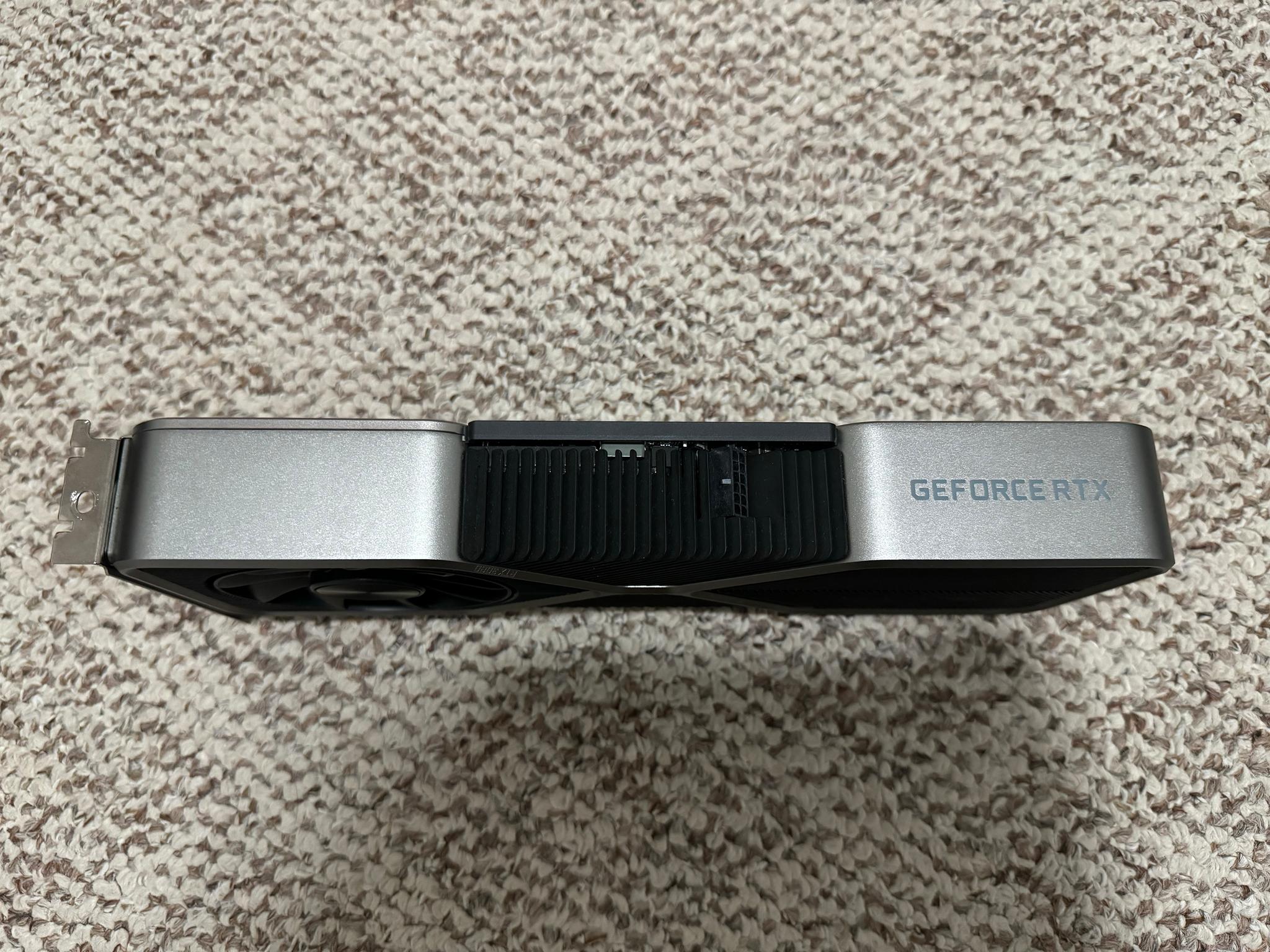 NVIDIA GeForce RTX 3080 Founders Edition 10GB GDDR6X Graphics Card -...