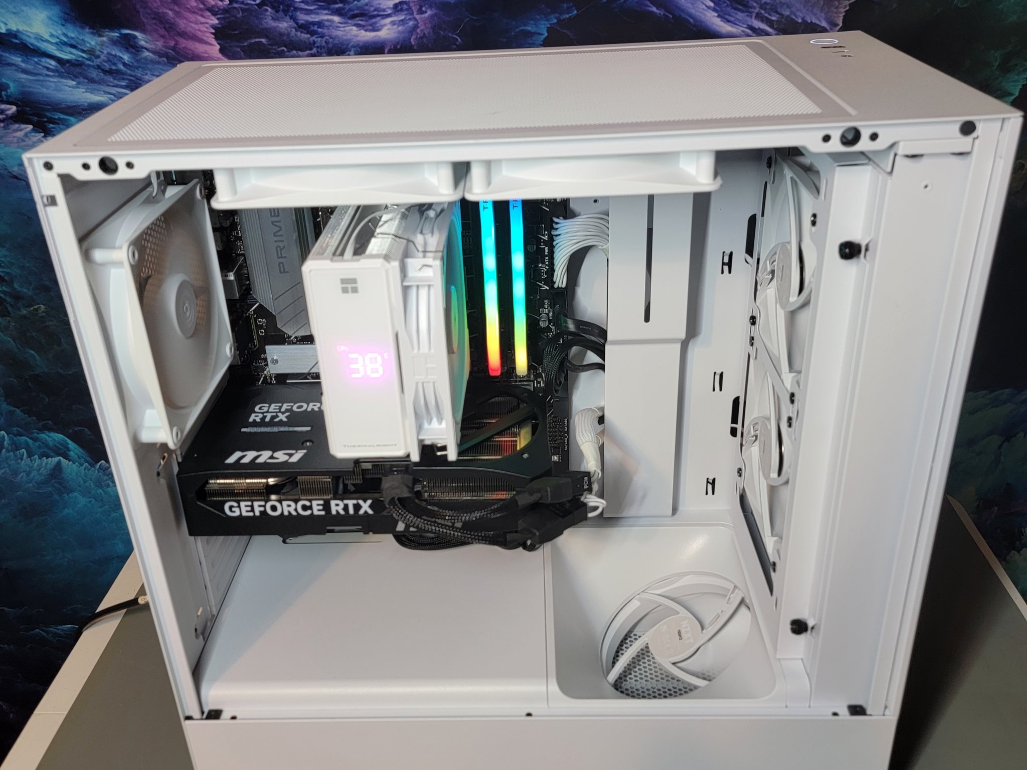 MSI RTX 5070 12GB + Ryzen 7700 PC Build #11