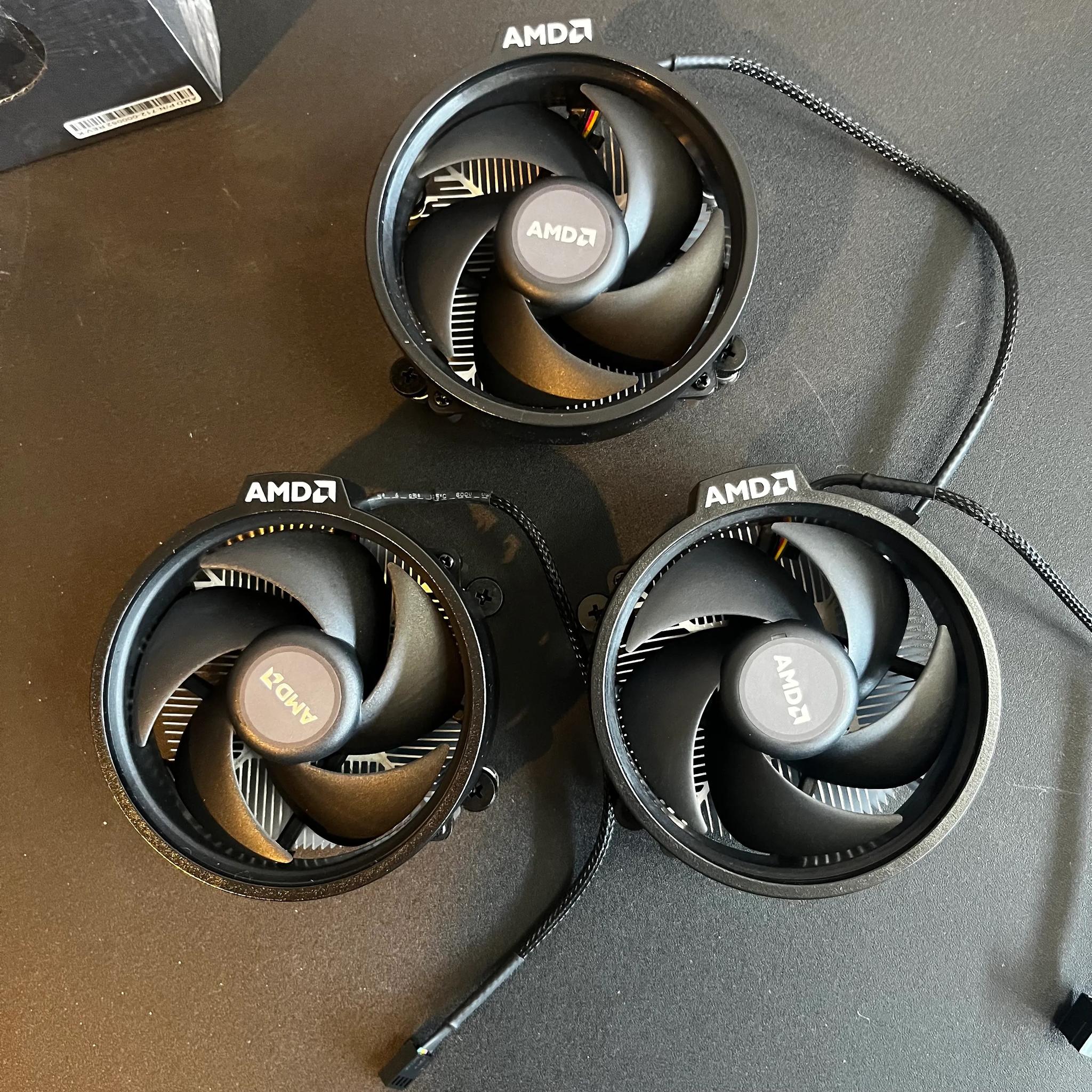 AMD AM4 Stock Coolers
