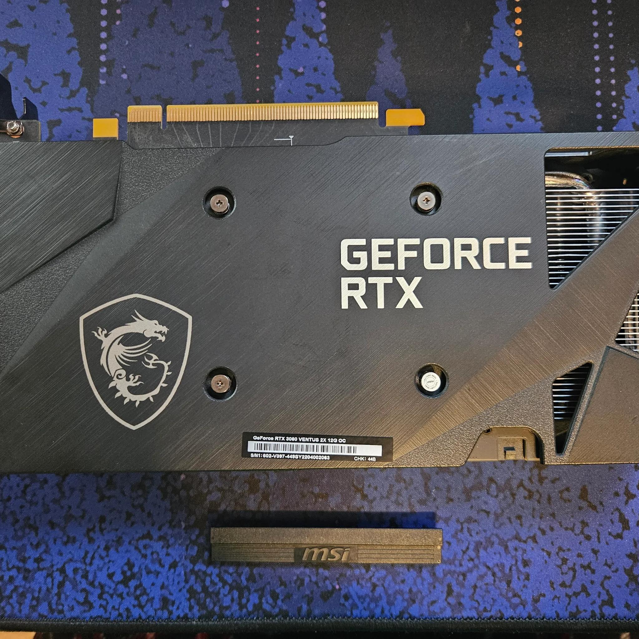 RTX 3060 Ventus 2x 12G OC