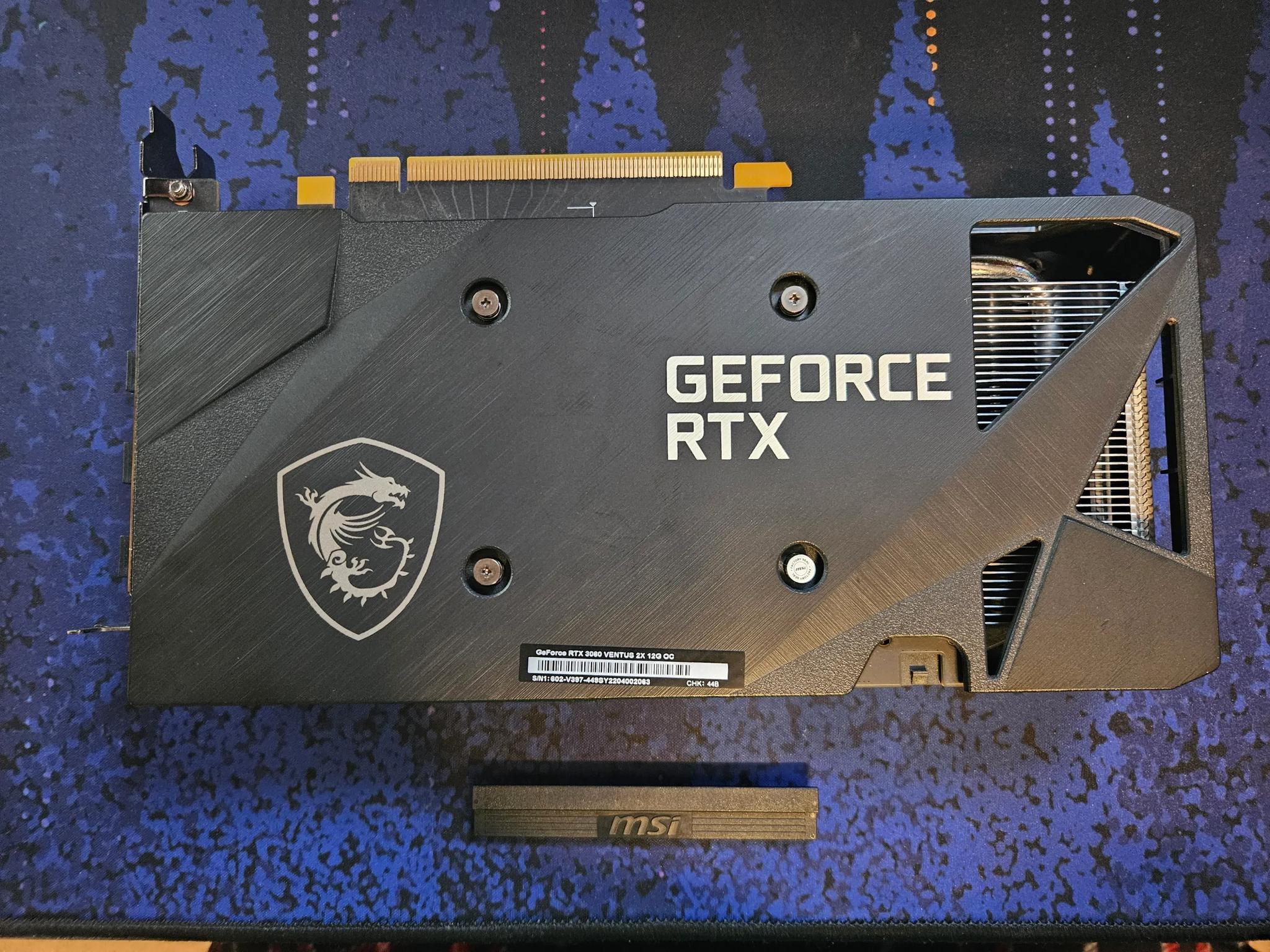RTX 3060 Ventus 2x 12G OC