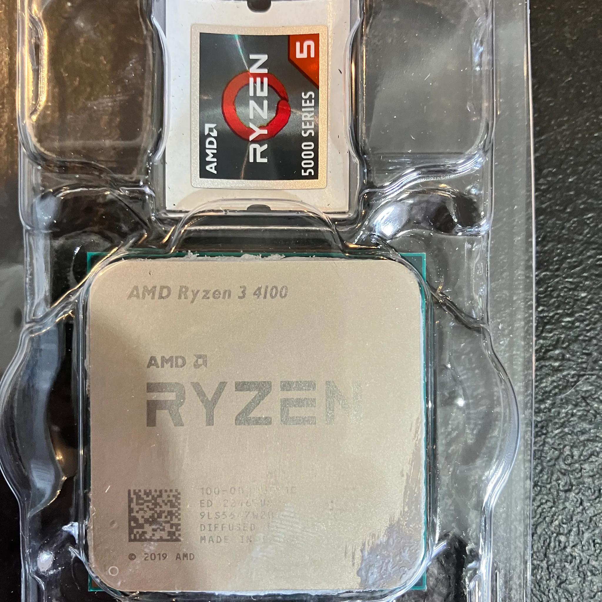 AMD Ryzen 3 4100 4 Core 8 Thread W/Out CPU cooler