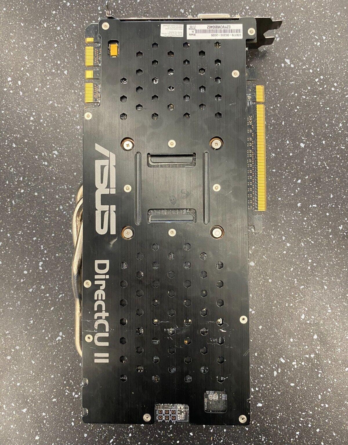 ASUS GeForce GTX 770 4GB GDDR5 Graphics Card - DisplayPort, HDMI, DVI
