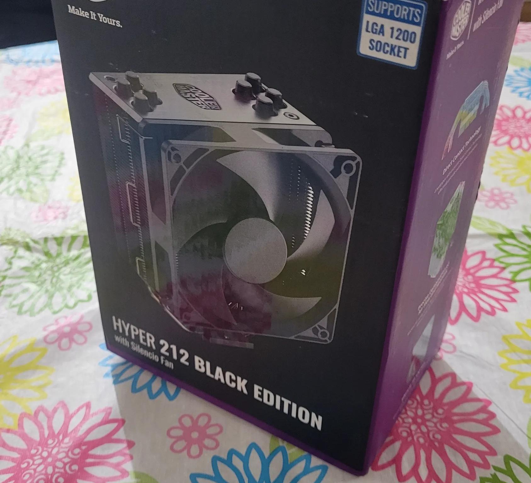 Cooler Master Hyper 212 Black CPU Air Cooler