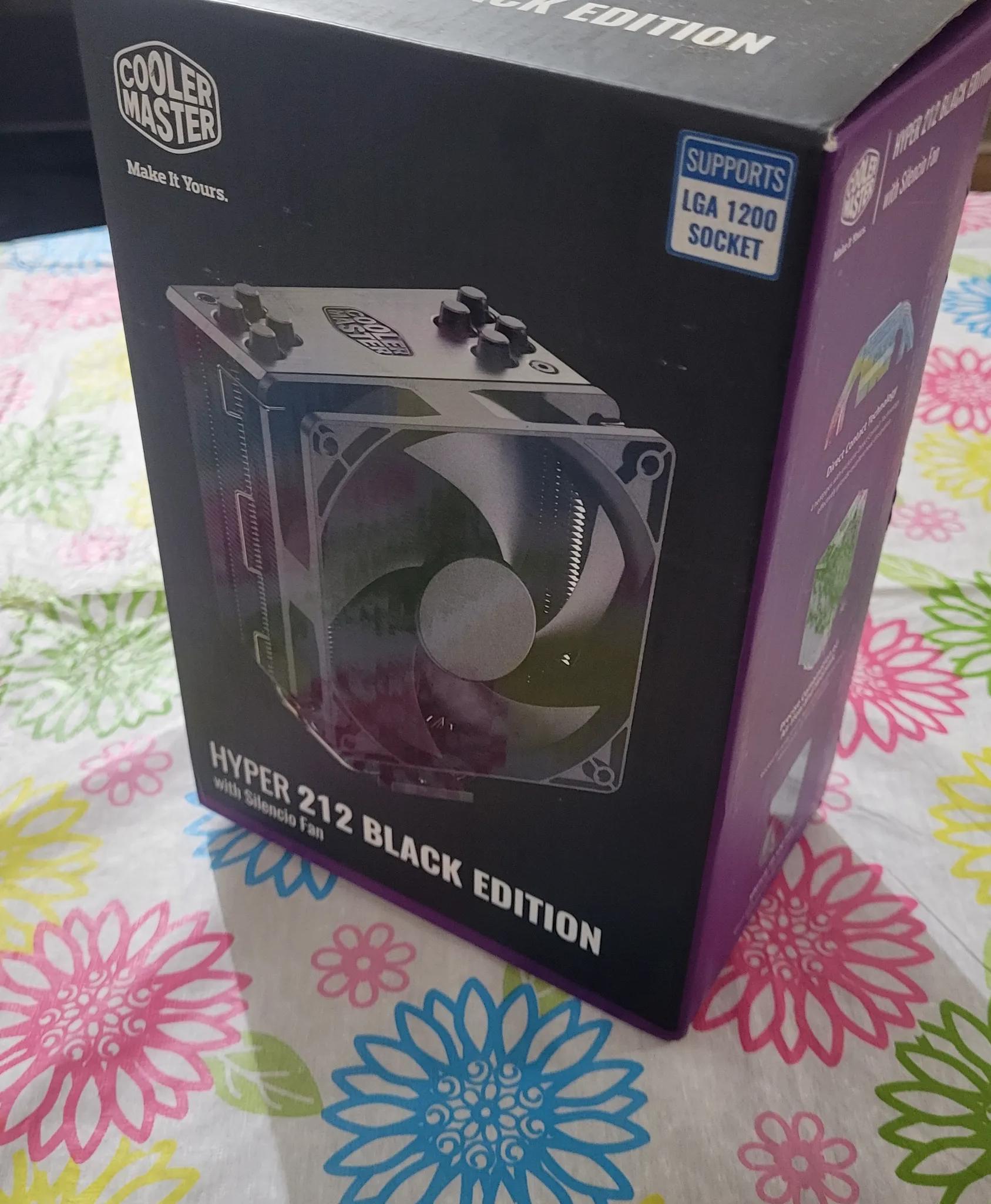 Cooler Master Hyper 212 Black CPU Air Cooler