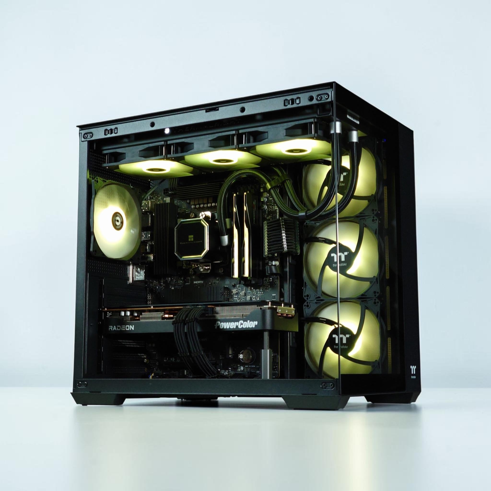 🖤🪙1080P/1440P Gaming PC🪙 AMD RX 6800 XT 16GB🪙 AMD Ryzen 7 5800X 8 core🪙32GB DDR4🪙 1TB SSD