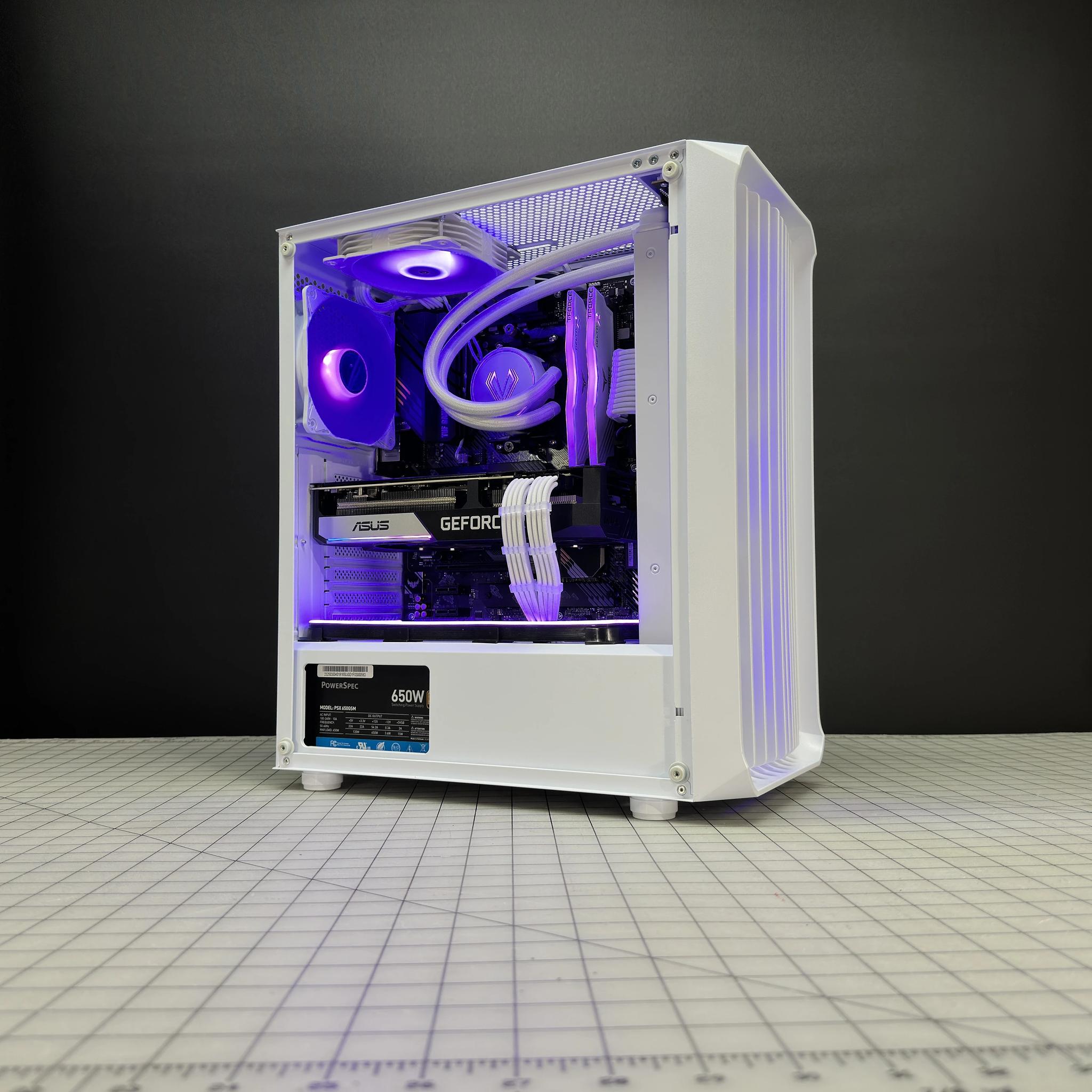 🧊❄️Arctic❄️🧊 RTX 3070 / AMD R5 5600X3D / 1TB NVME / 32GB Ram / 360 AIO Watercooled / WIFI / WIN11