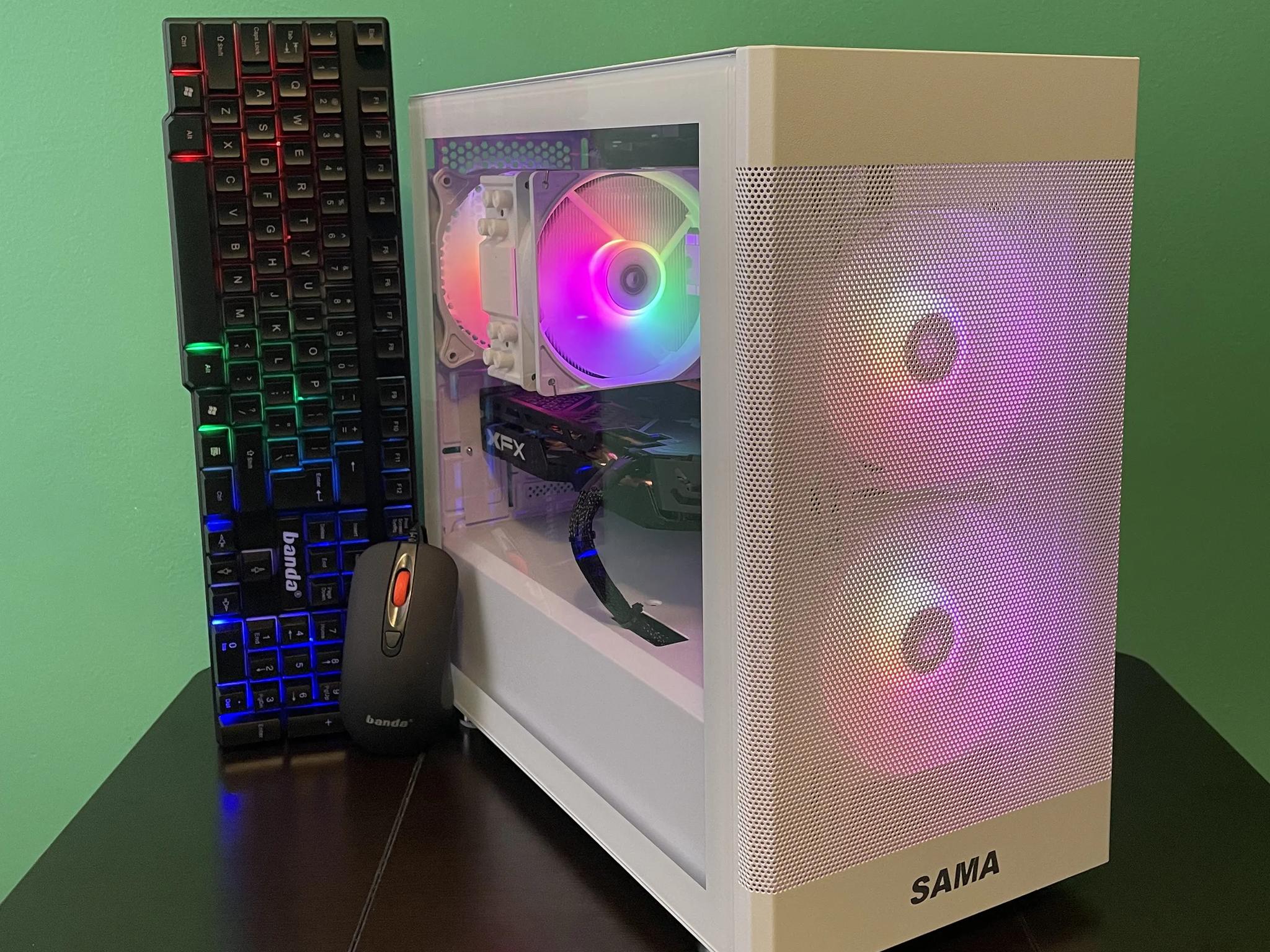 ELITE Glass Gaming PC | Intel i5 / Amd RX580 / 8GB / 600GB Win 10 Pro WiFi
