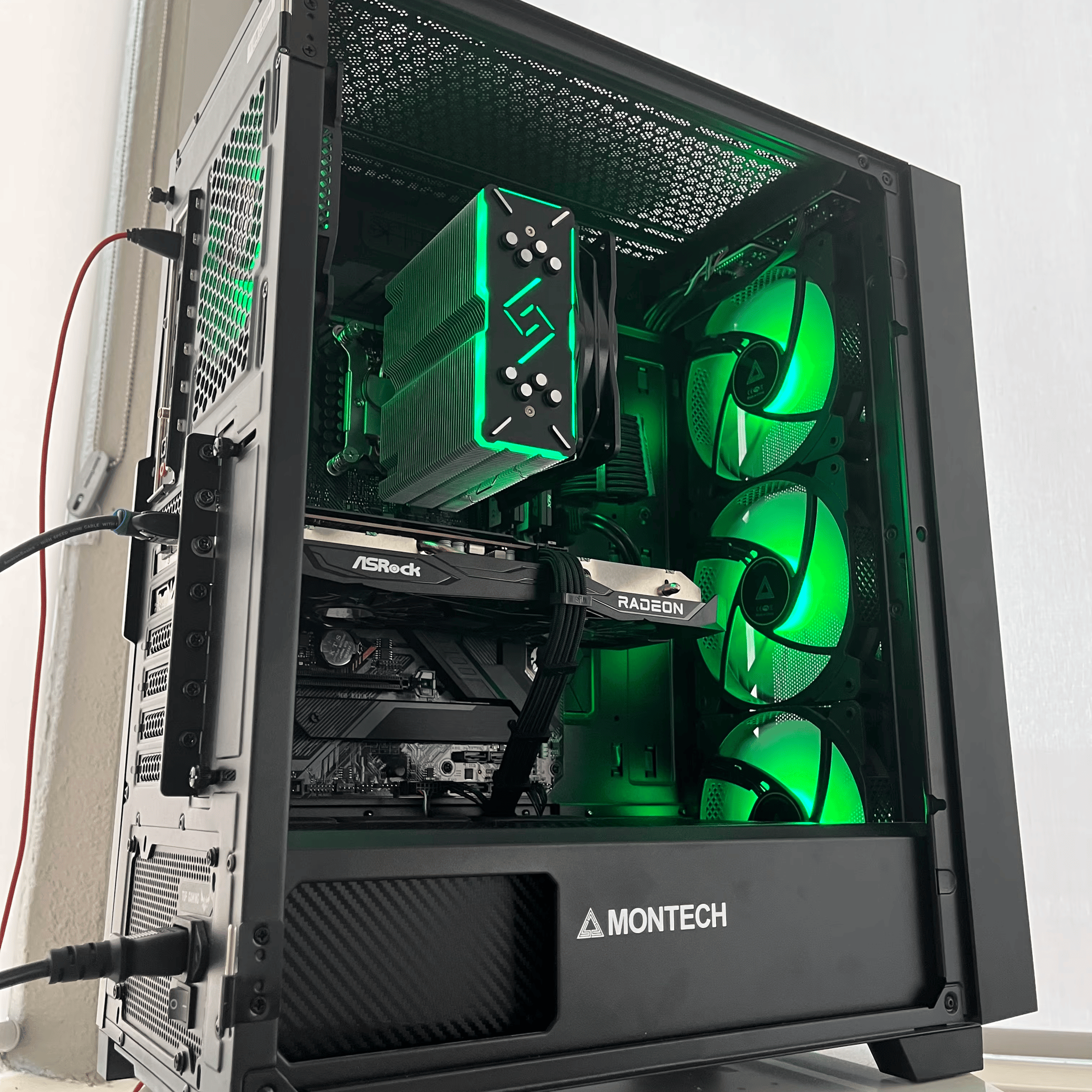 Blackout🥷| i5-10400, Rx 6600 Gaming PC