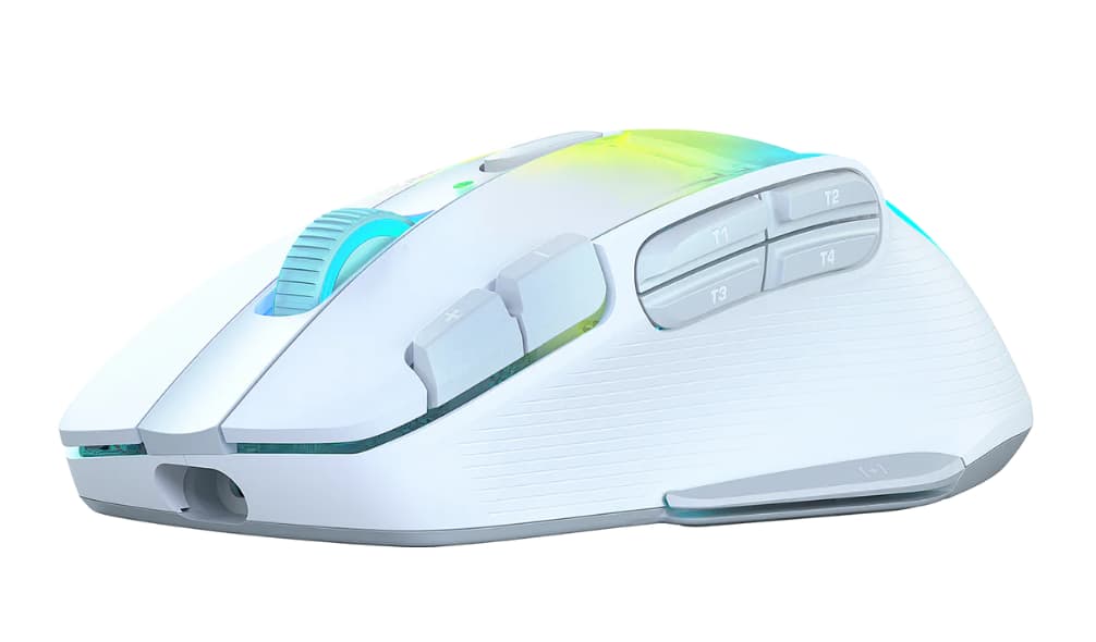 BNIB ROCCAT Kone XP Air – Wireless Customizable Ergonomic RGB Gaming Mouse - White