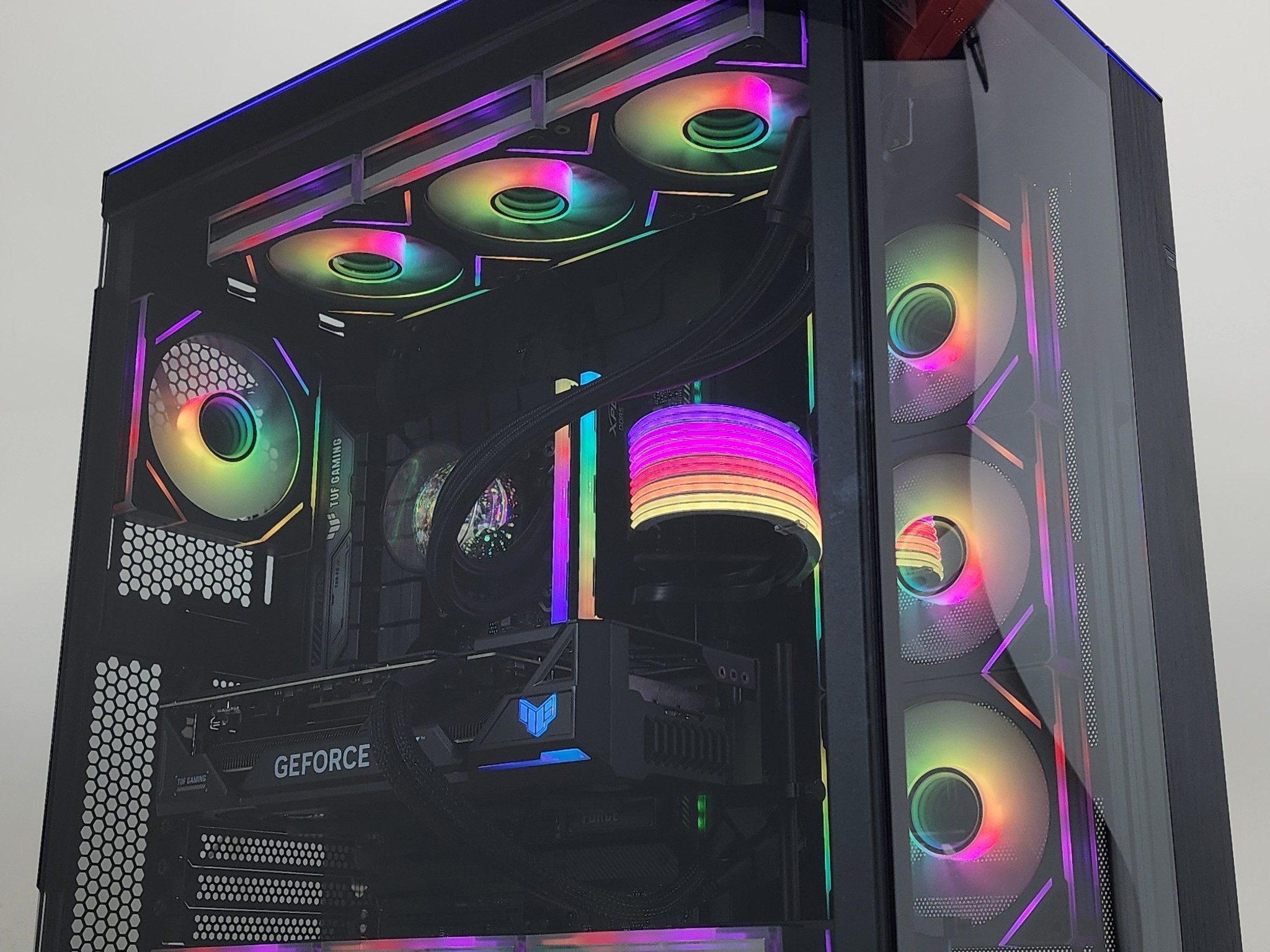 Gaming PC i7-14700KF 32GB RAM 2TB SSD RTX 4070 Ti SUPER 16GB Windows 11 Computer