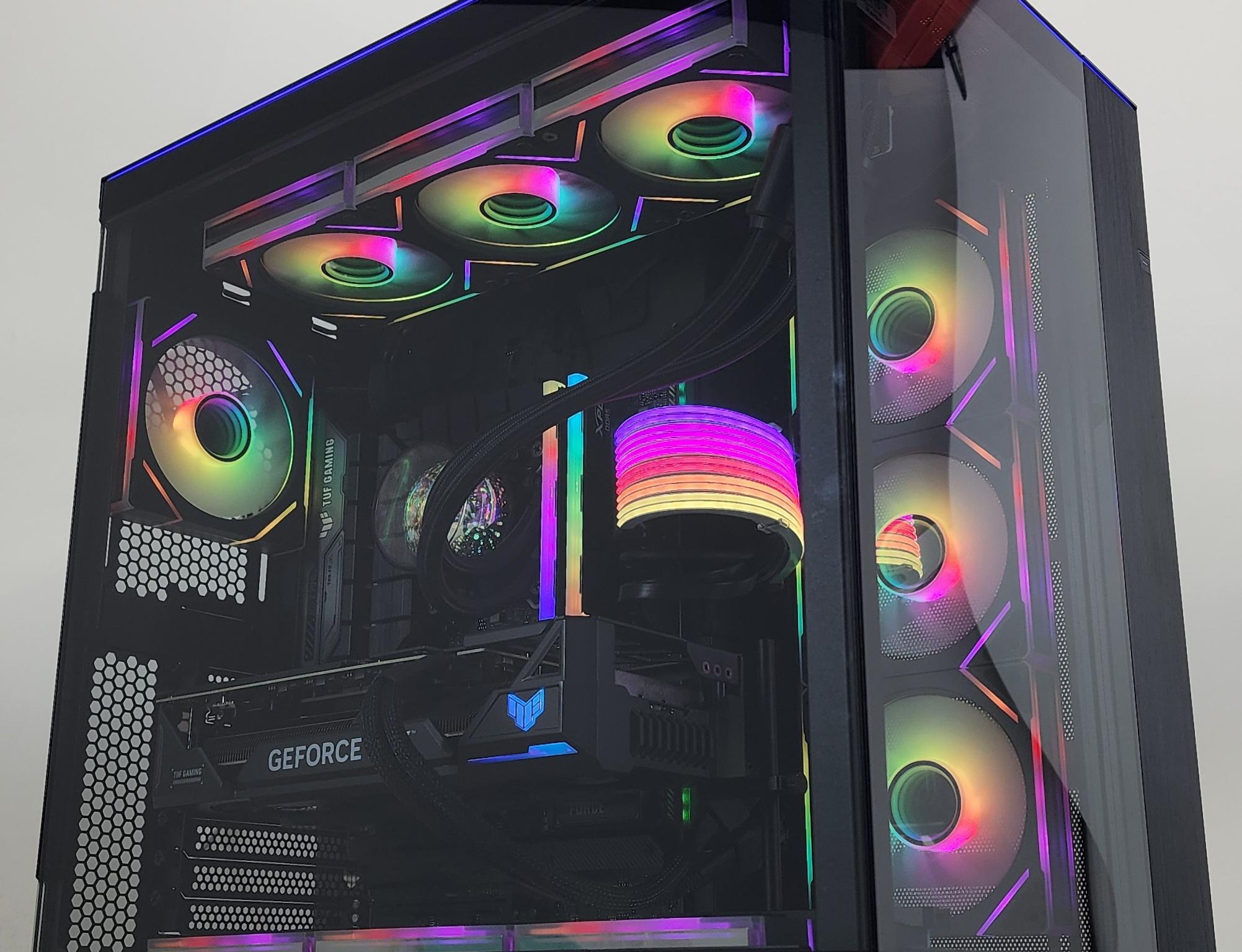 Gaming PC i7-14700KF 32GB RAM 2TB SSD RTX 4070 Ti SUPER 16GB Windows 11 Computer