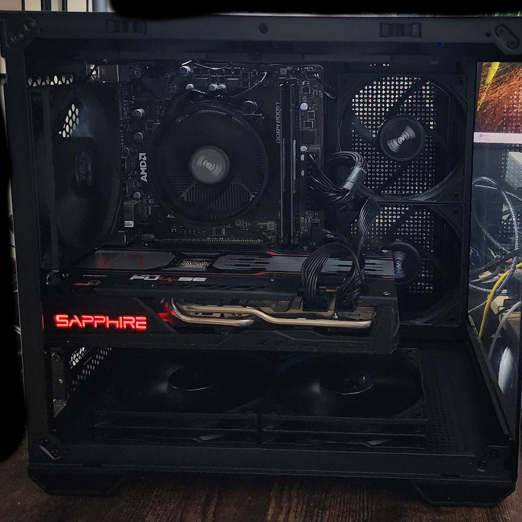 Gaming Retro Gaming Emulation PC AMD Ryzen 5 5500 AMD Sapphire Pulse 5700 XT 8GB  11k+Games