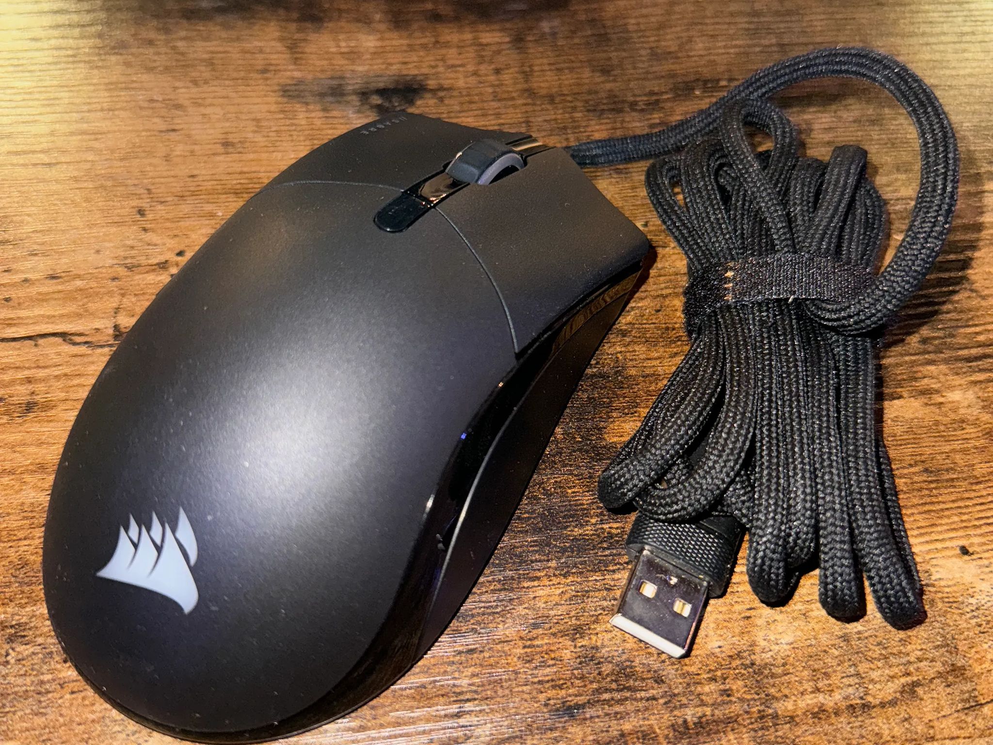 Corsair SABRE RGB PRO Champion Series Ultra-Light FPS/MOBA Gaming Mouse - Like New, Open Box