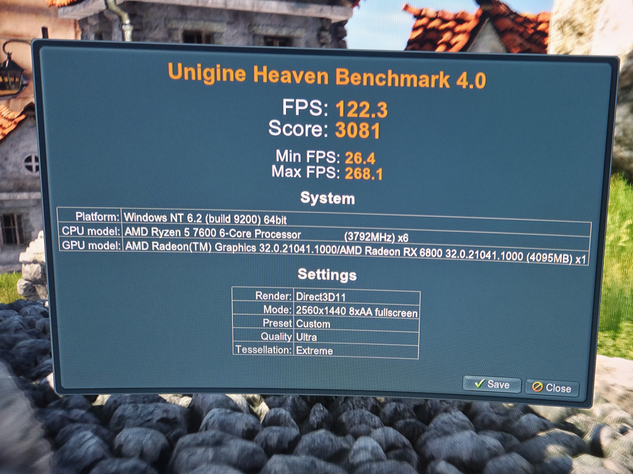 UDGX Shadowstrike RX 6800 - ARGB Stealth ITX