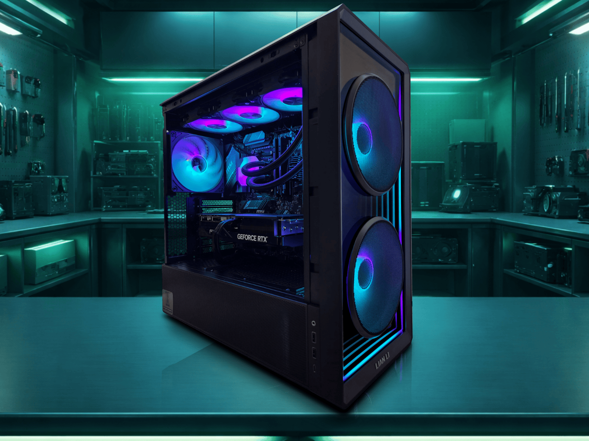 The Inifinity: Pro PC - 5070 TI | Ryzen 7 | 32GB DDR5 | 2TB NVME | 1000W | W11Pro
