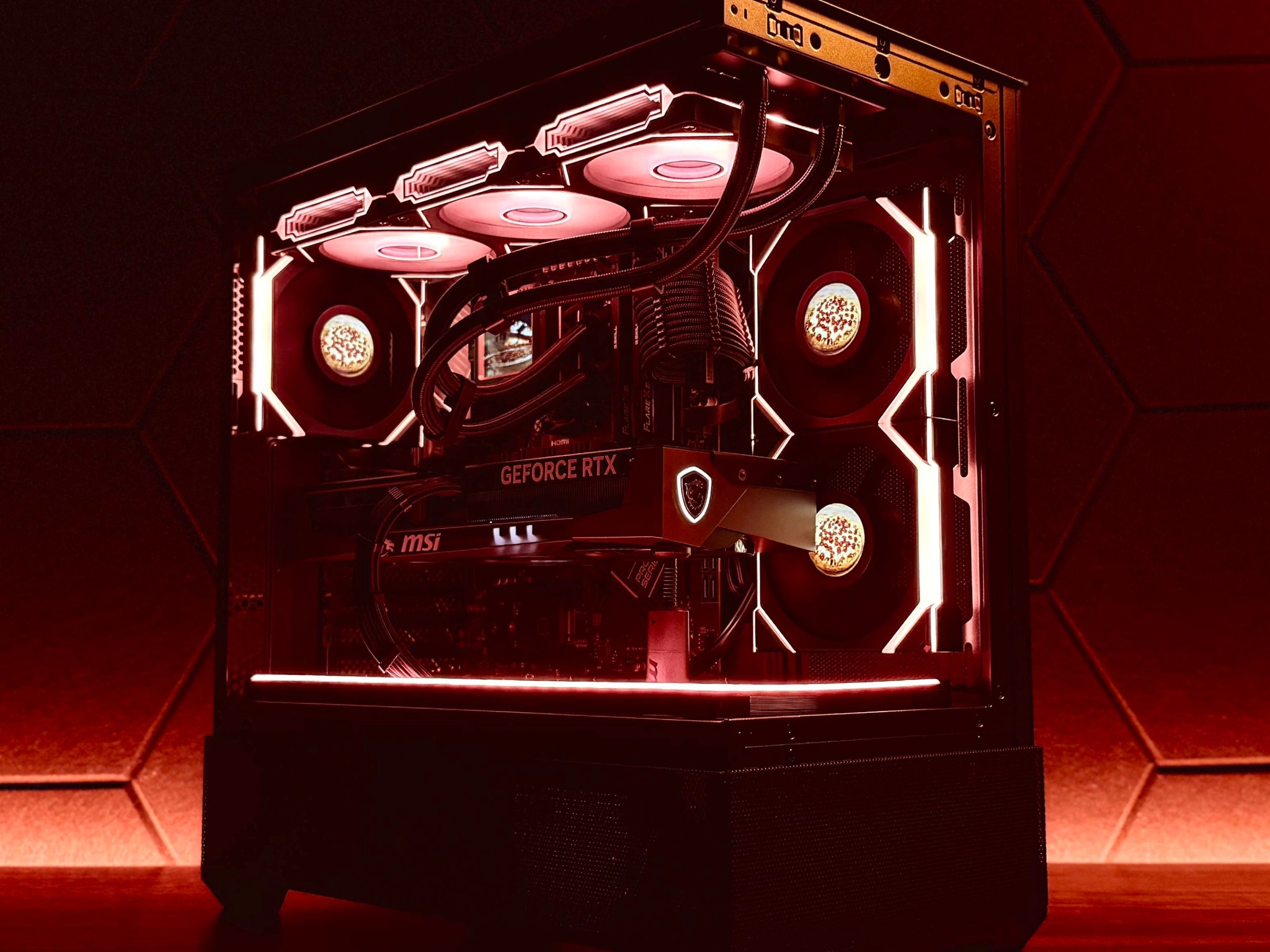 🍕 Tievoli Tavern 🍕 RTX 5080 / AMD R7 7700X / 1TB NVME / 32GB DDR5 RAM / 360 AIO / Windows 11 Pro