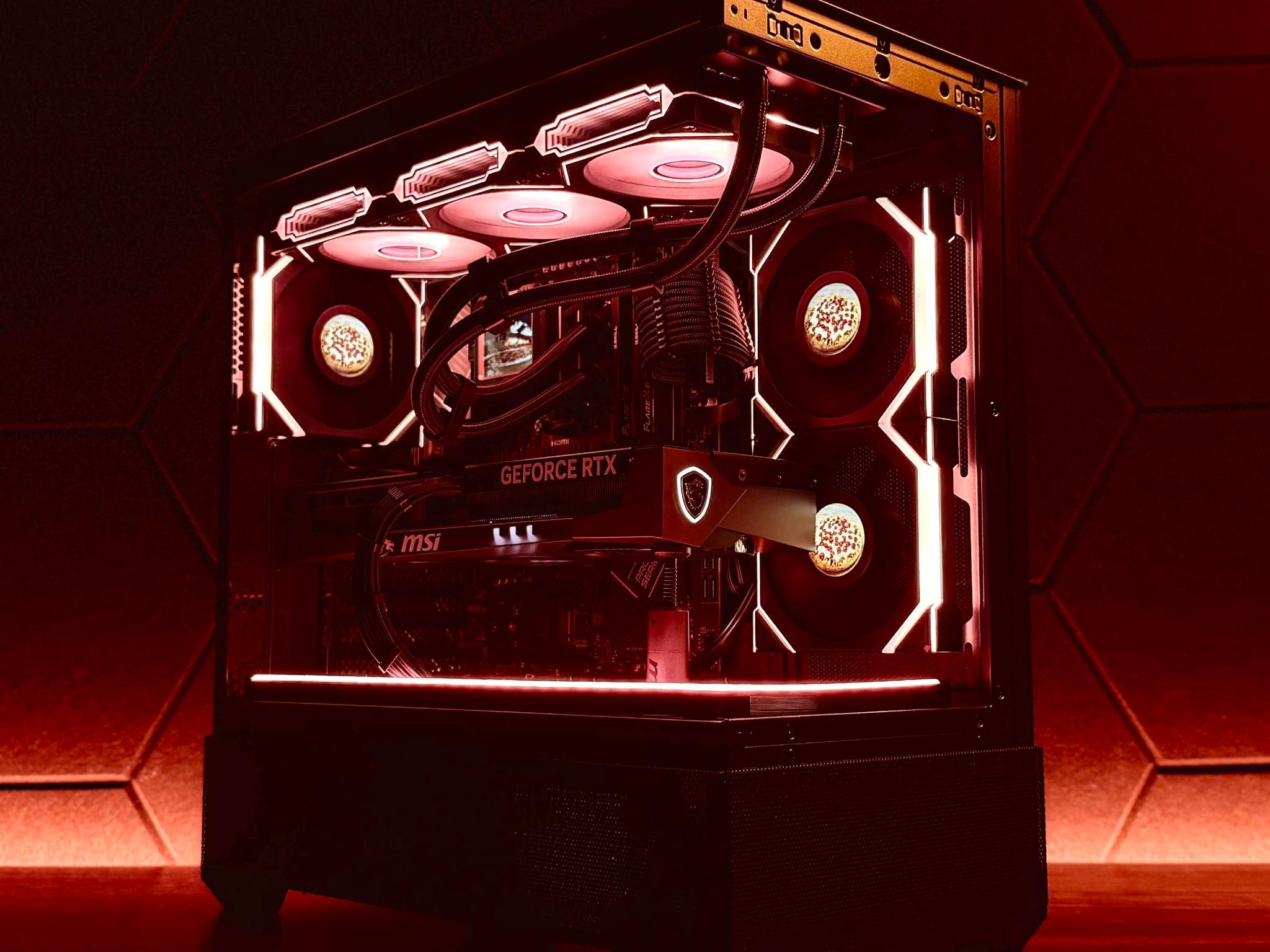 🍕 Tievoli Tavern 🍕 RTX 5080 / AMD R7 7700X / 1TB NVME / 32GB DDR5 RAM / 360 AIO / Windows 11 Pro