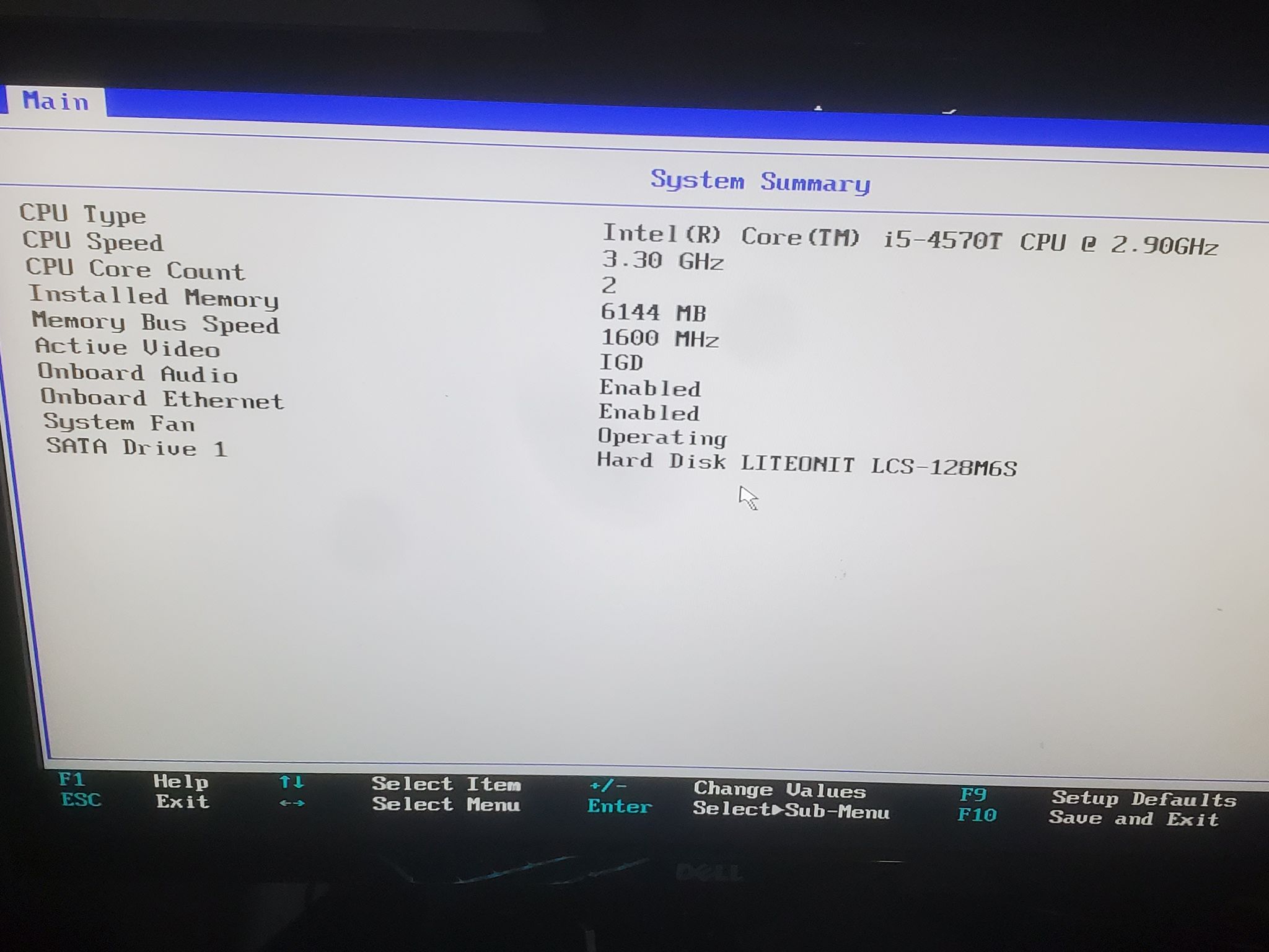 VESA-mountable Lenovo Thinkcentre Tiny Office/Home PC, i5-4570T 2C/4T, 6Gb RAM, 128Gb SSD