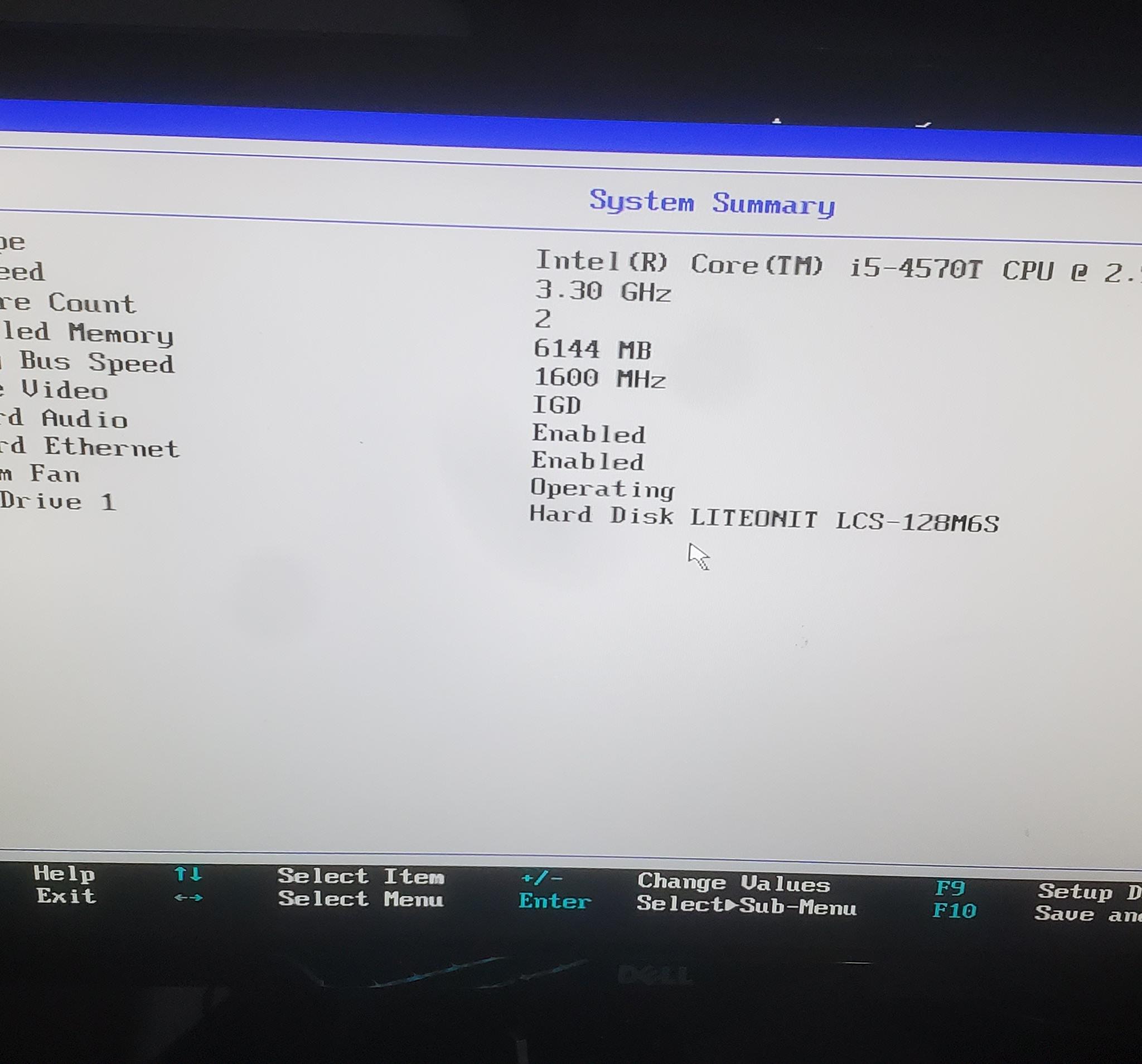 VESA-mountable Lenovo Thinkcentre Tiny Office/Home PC, i5-4570T 2C/4T, 6Gb RAM, 128Gb SSD