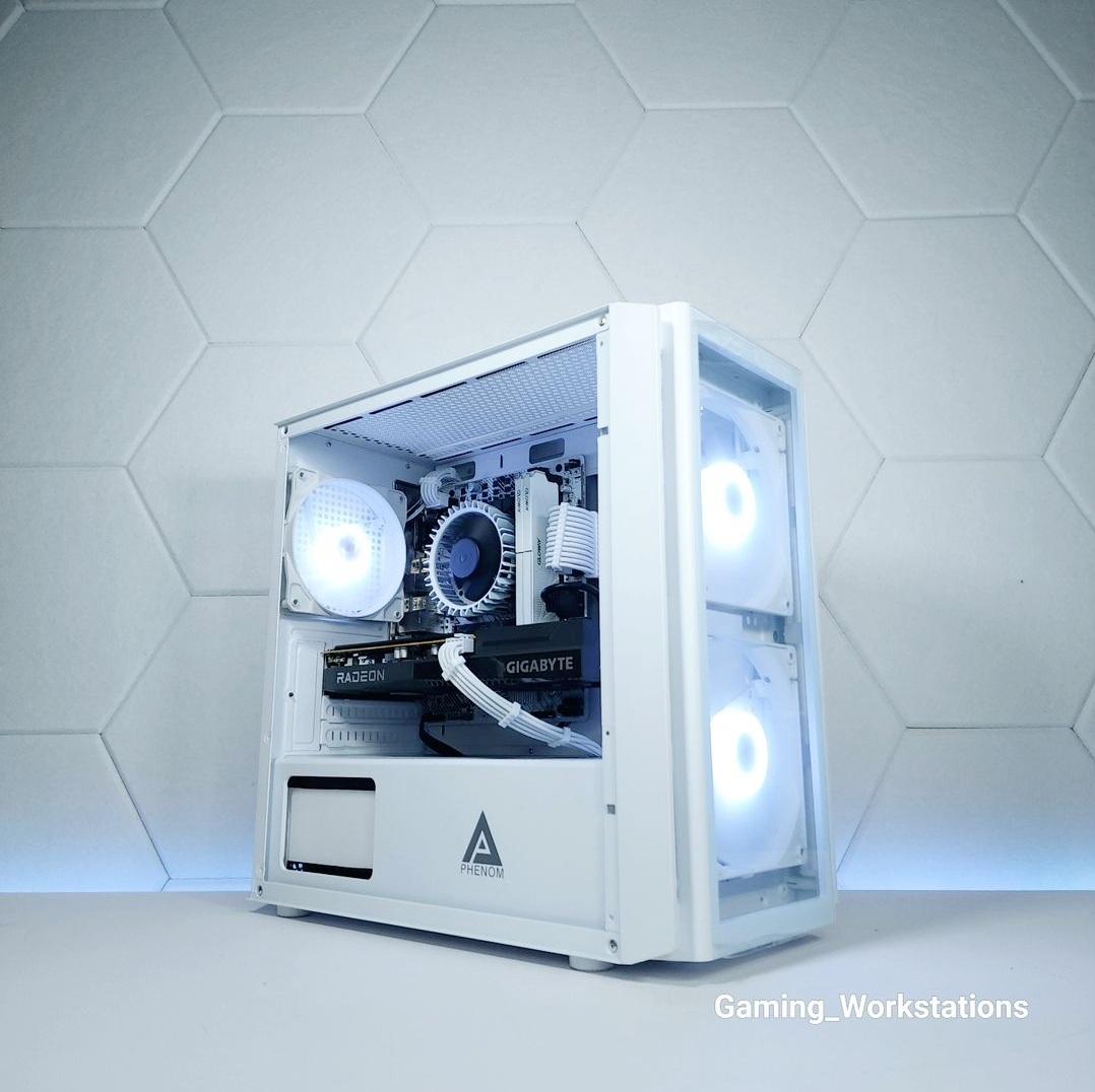 🤍🤍1080p Gaming | RX 6600 | Core i3 12100T | 16GB 5200MHz DDR5 | 1TB M.2 NVMe