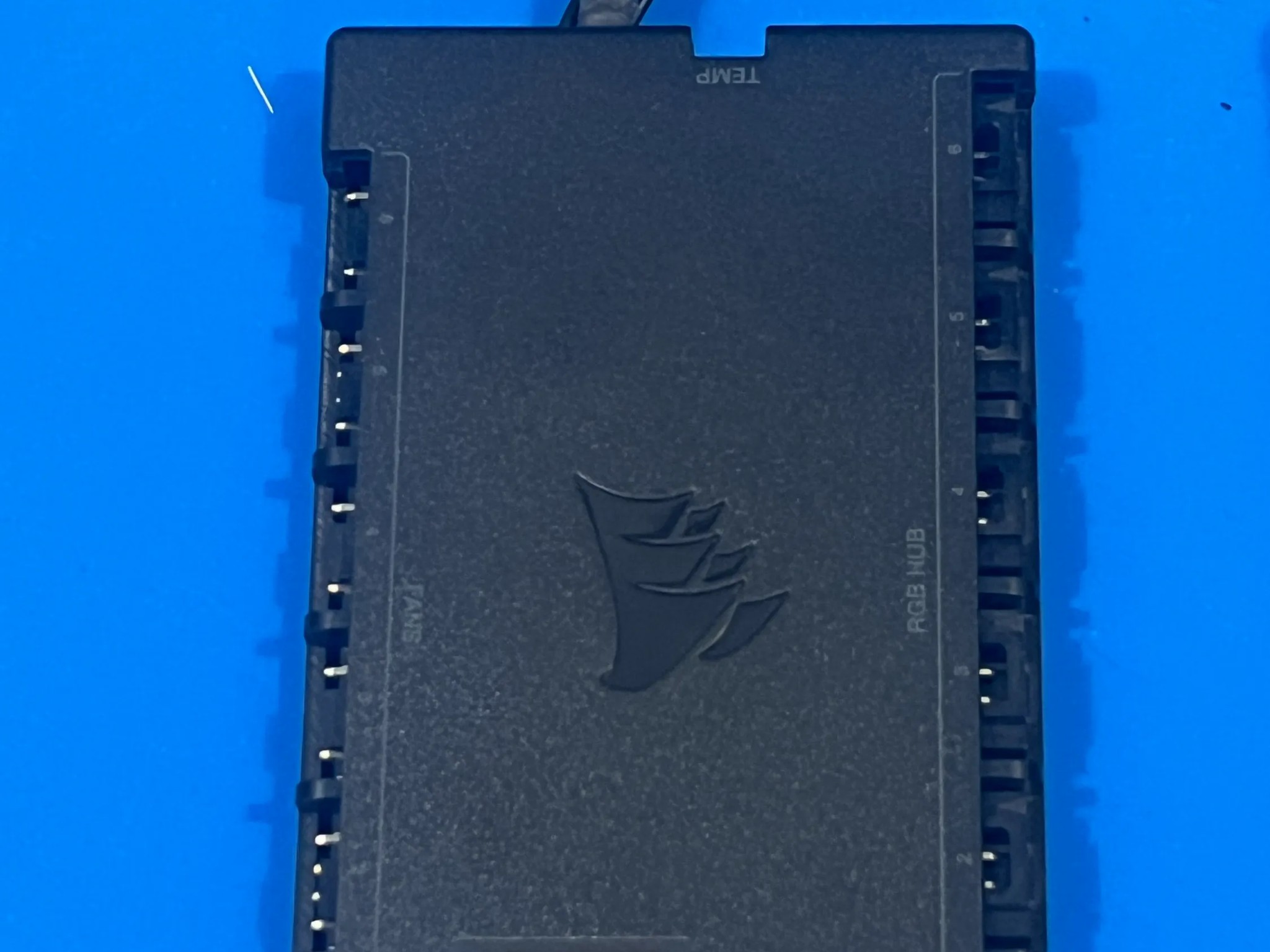 (6)  Corsair 120mm ML Elite RGB Fans with Commander Core