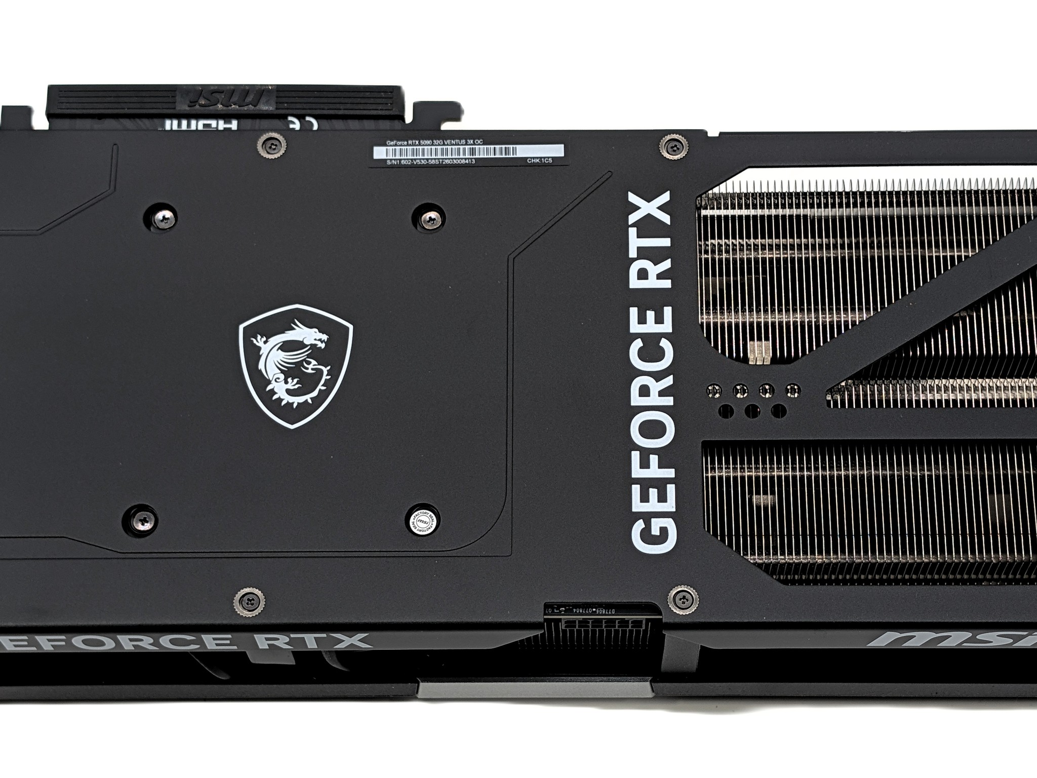 MSI GeForce RTX 5090 32G VENTUS 3X OC