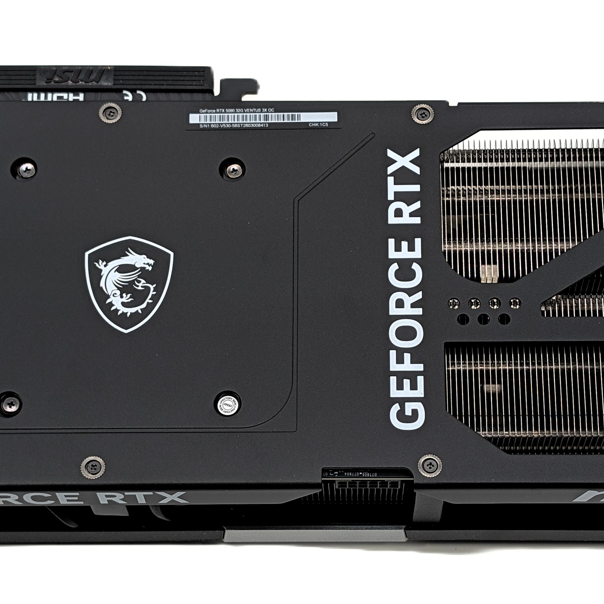 MSI GeForce RTX 5090 32G VENTUS 3X OC
