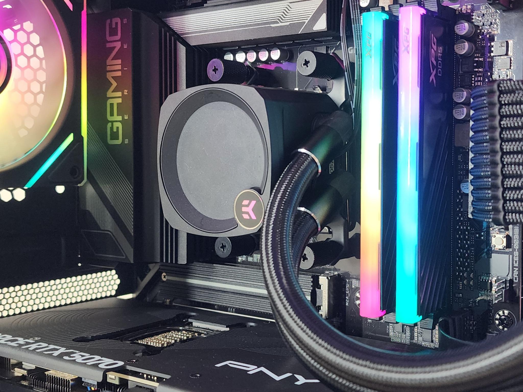 Gaming PC Ryzen 7 7700 32GB RAM 1TB SSD RTX 5070 12GB Windows 11 Computer