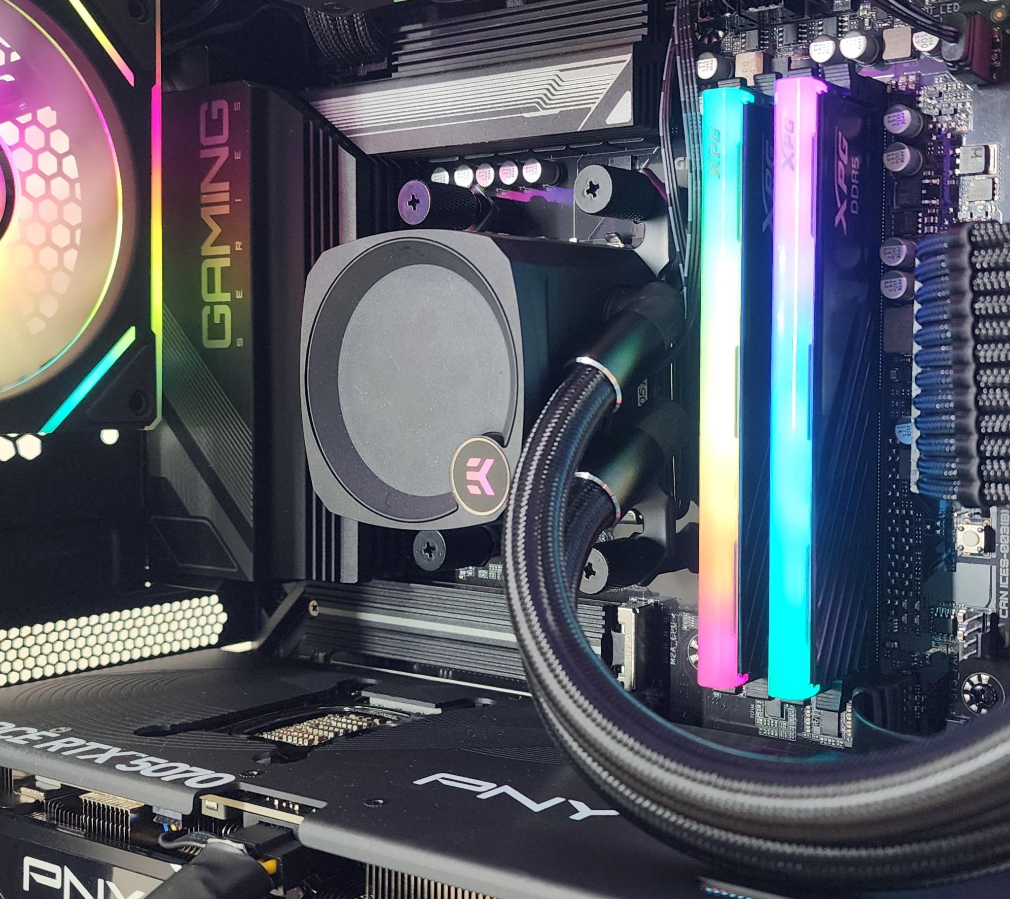 Gaming PC Ryzen 7 7700 32GB RAM 1TB SSD RTX 5070 12GB Windows 11 Computer