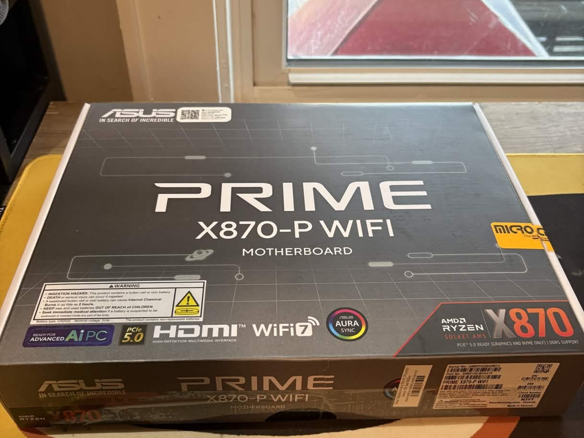 ASUS Prime X870-P Wifi