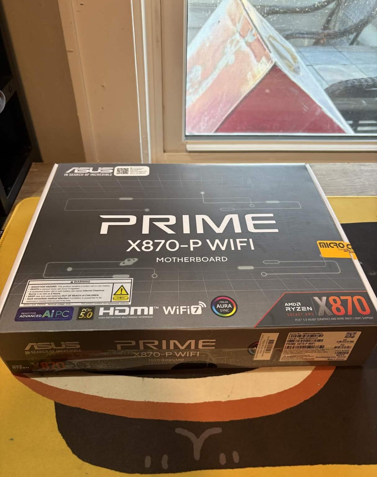 ASUS Prime X870-P Wifi