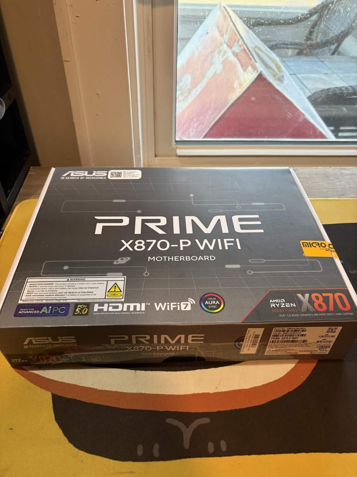ASUS Prime X870-P Wifi